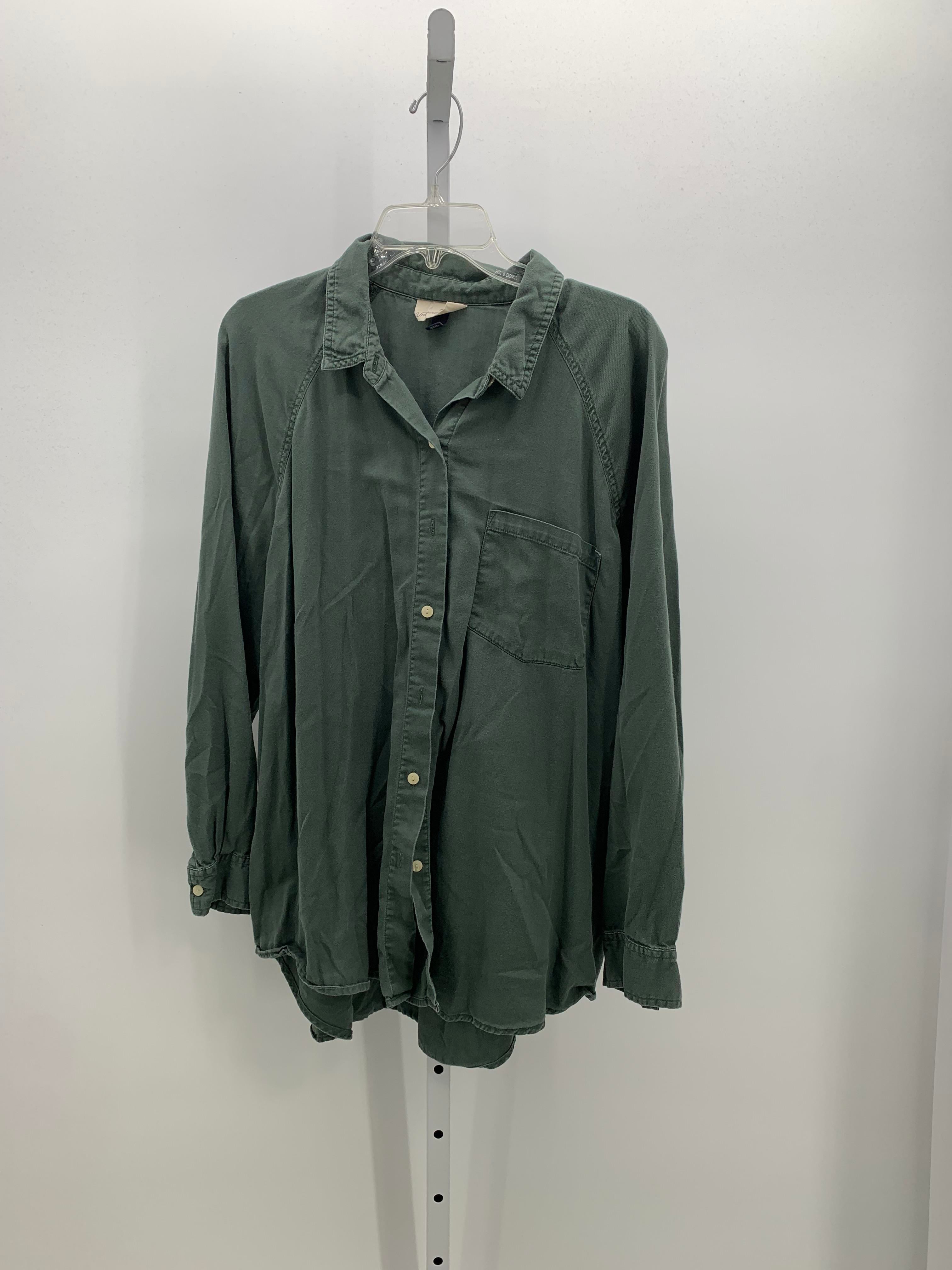 Universal Thread Size XXL Misses Long Sleeve Shirt
