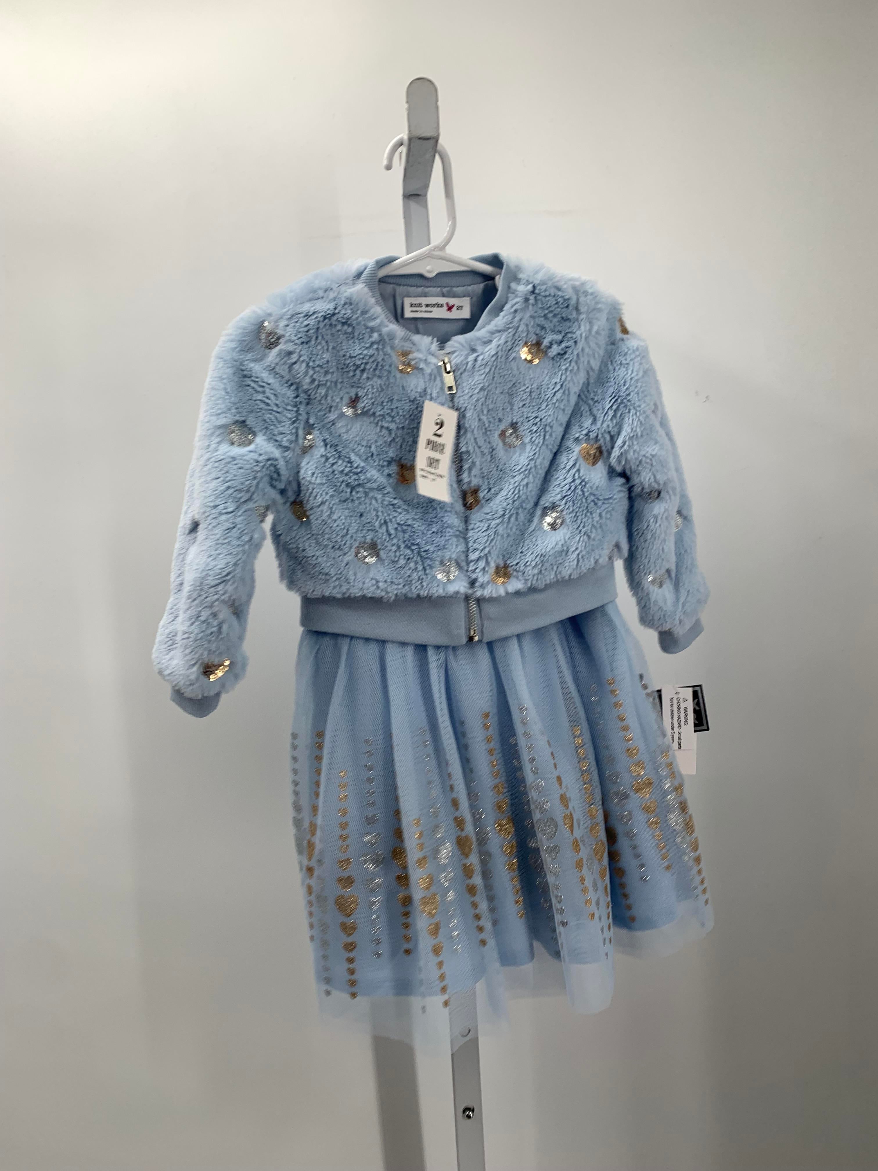 Knit Works Size 2T Girls 2 Pieces