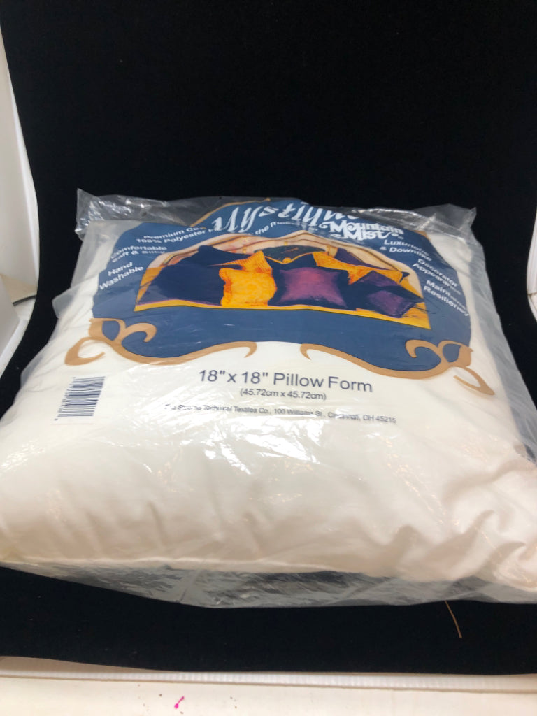 MYSTIQUE PILLOW FORM.