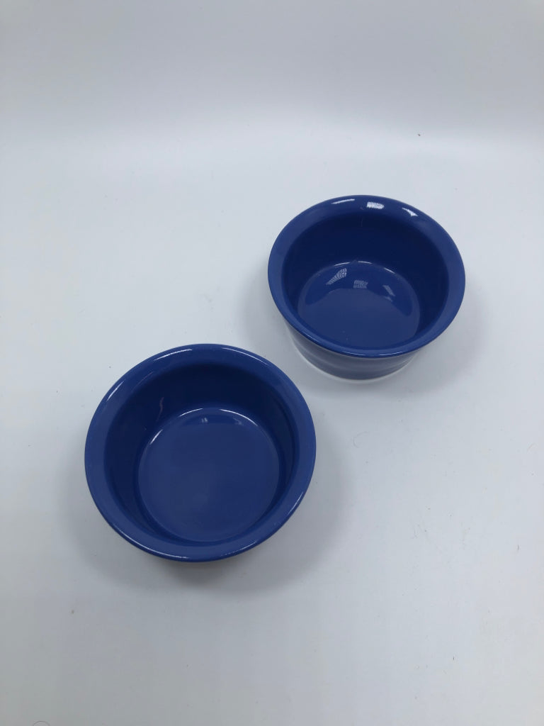 2 CORNING WARE STONEWARE RAMEKIN.