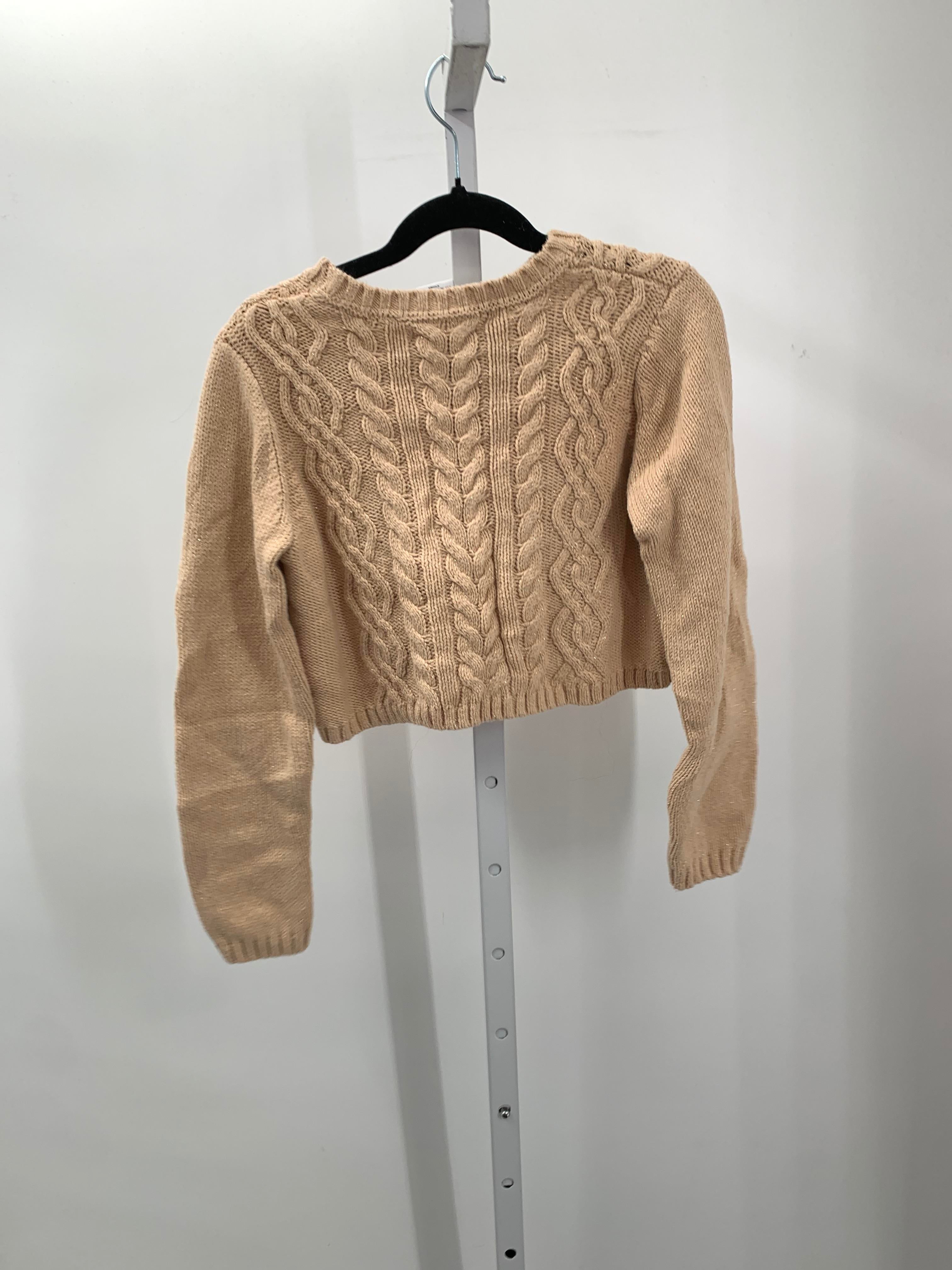 Size 7-8 Girls Long Sleeve Sweater