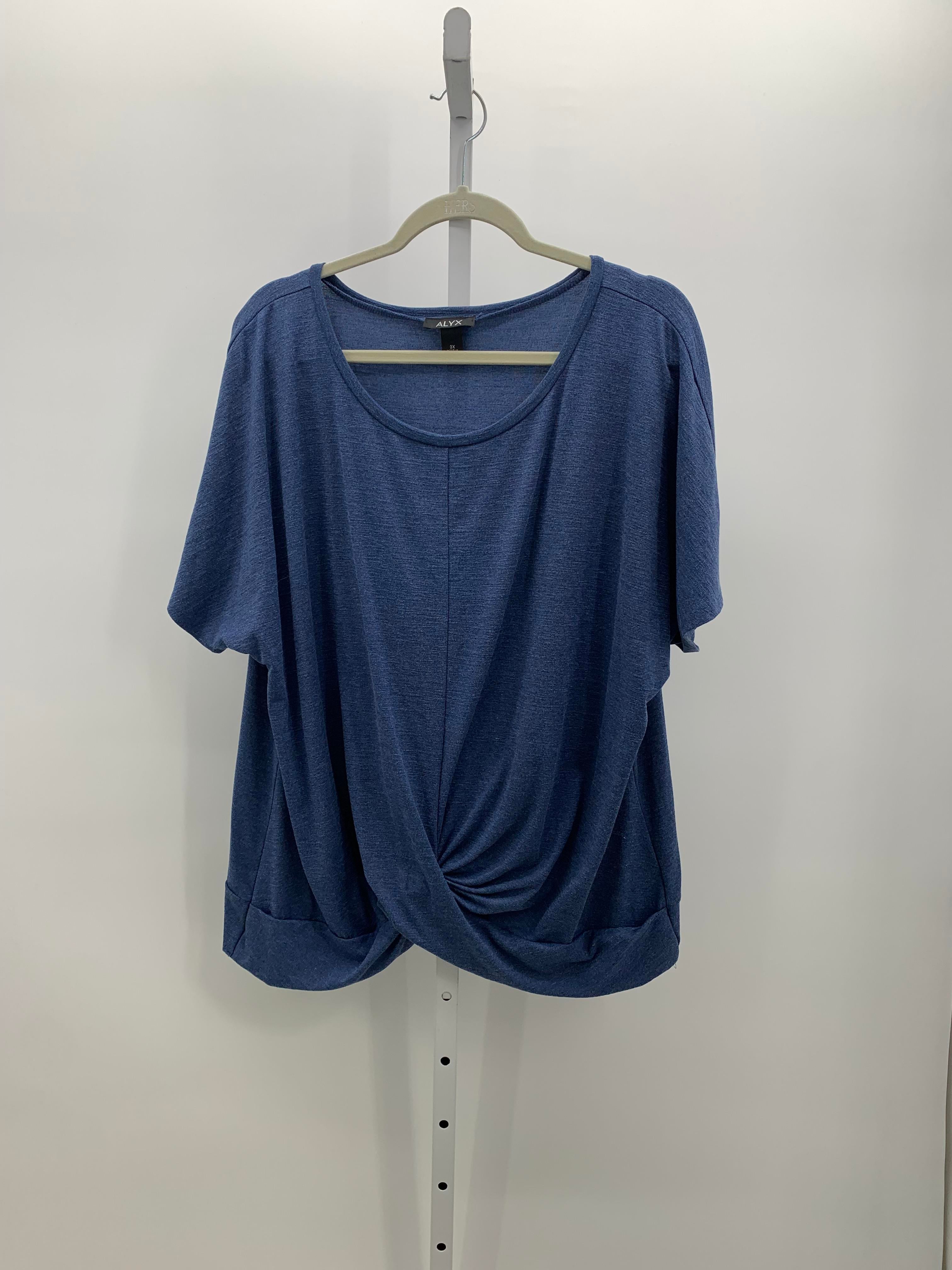 Alyx Size 3X Womens Short Sleeve Shirt