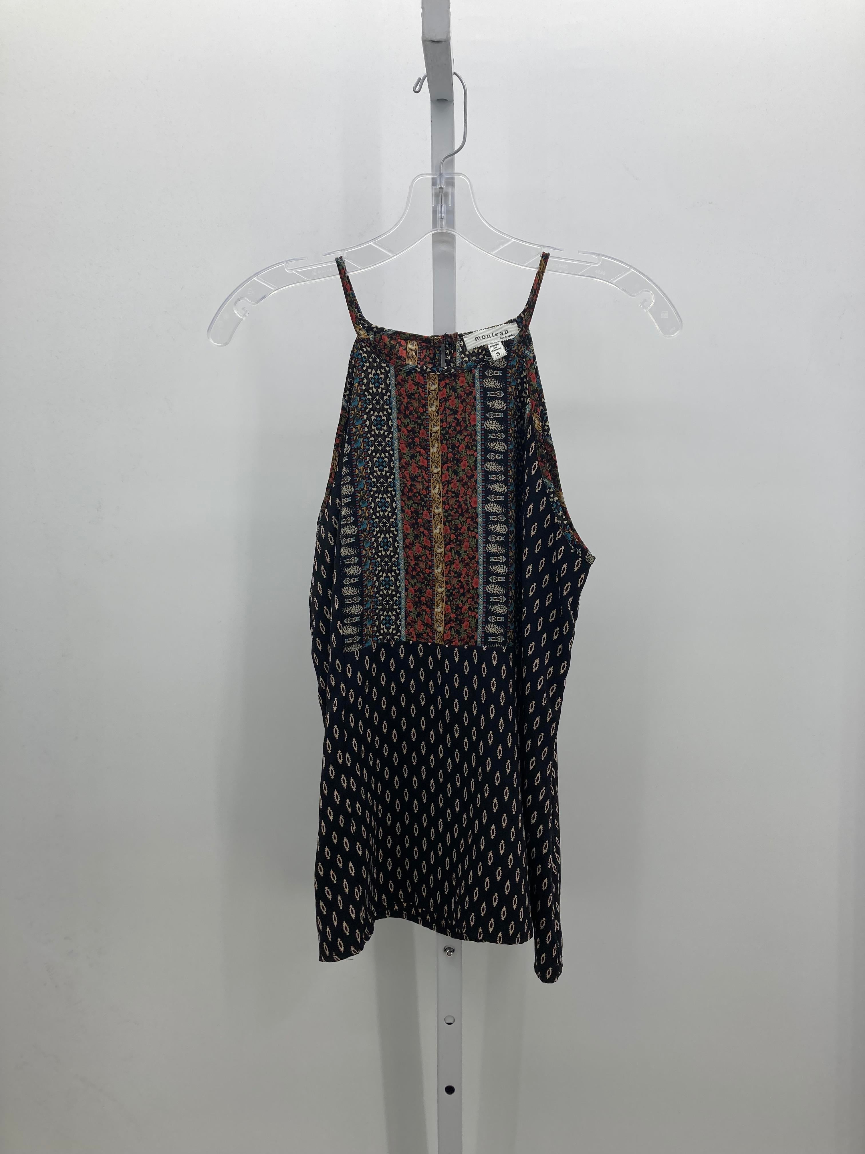 monteau Size Small Misses Sleeveless Shirt