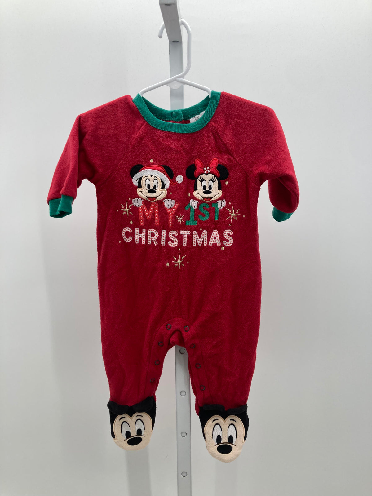 MY FIRST CHRISTMAS- MICKEY/ MINNIE ROMPER