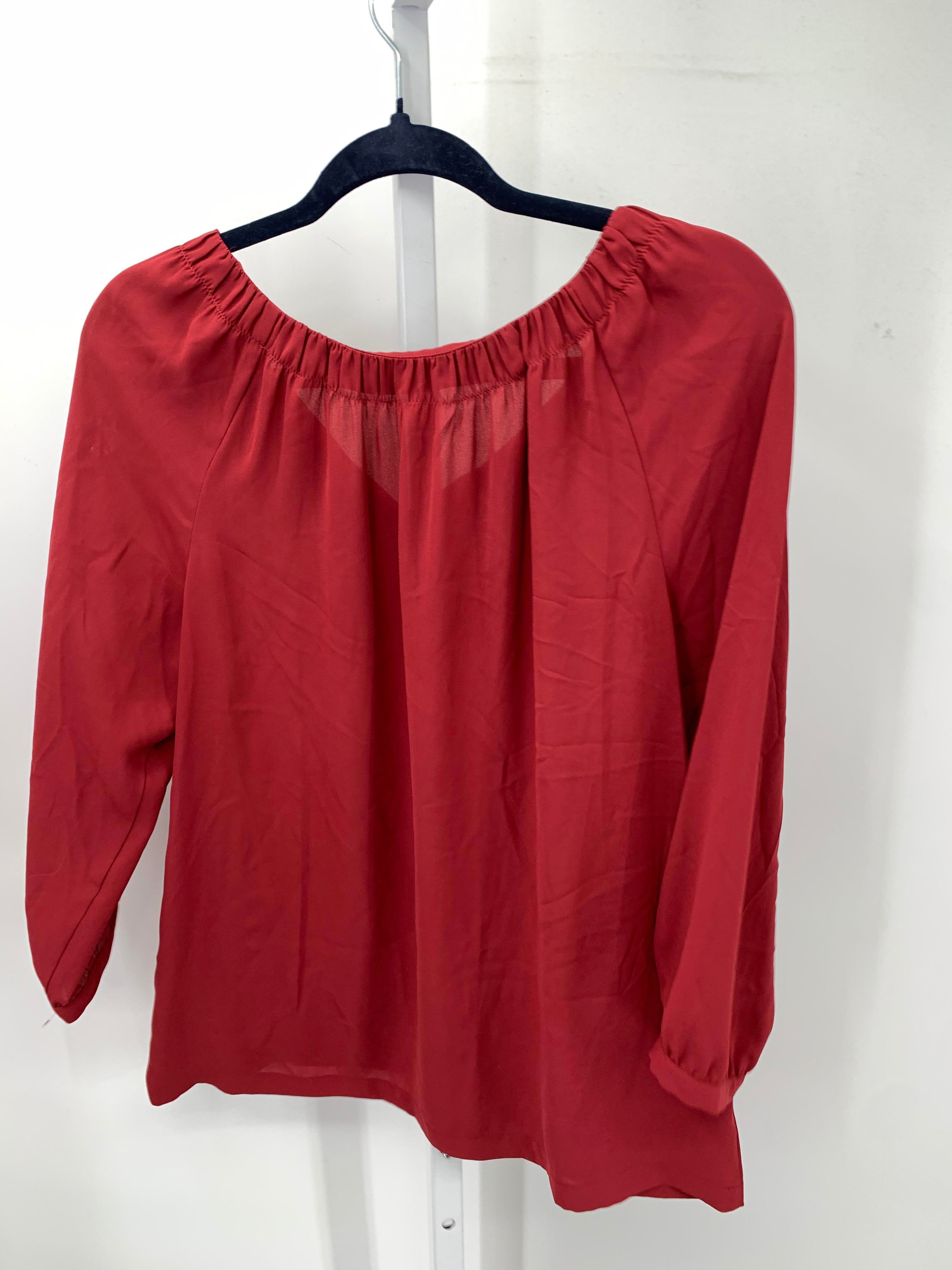 Loft Size Medium Petite Petite 3/4 Sleeve Shirt