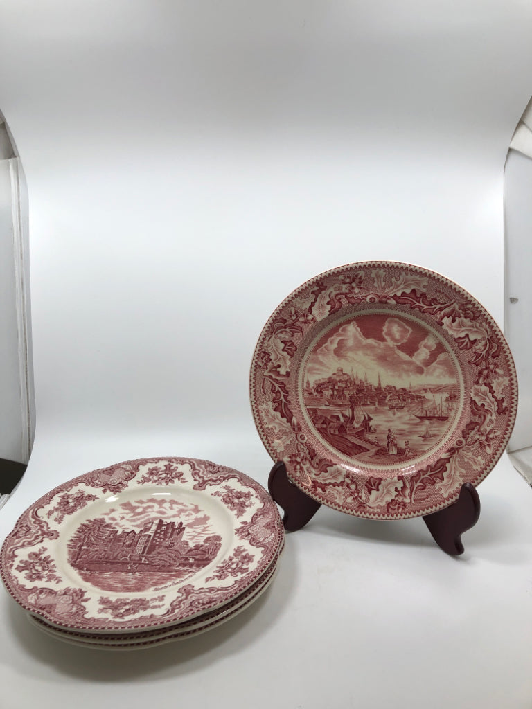 3 "OLD BRITAIN CASTLES" JOHNSON BROS PLATE.