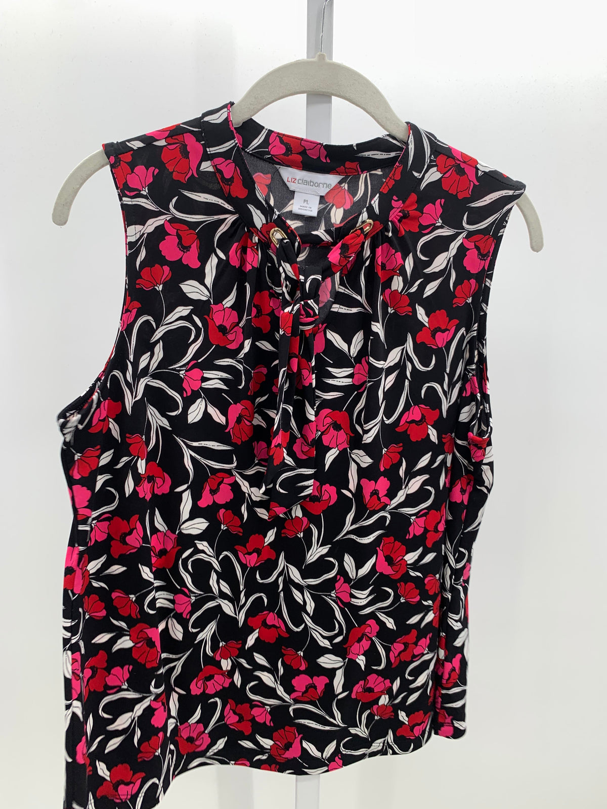 Liz Claiborne Size Large Petite Petite Sleeveless Shirt