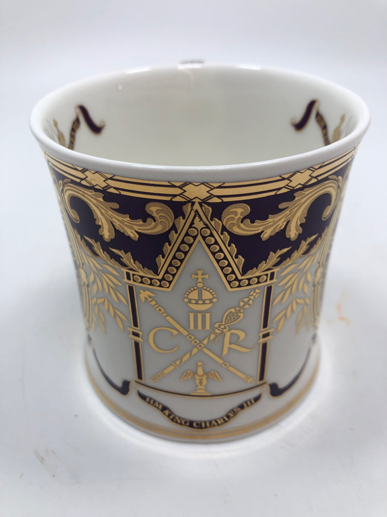KING CHARLES CORONATION MUG.