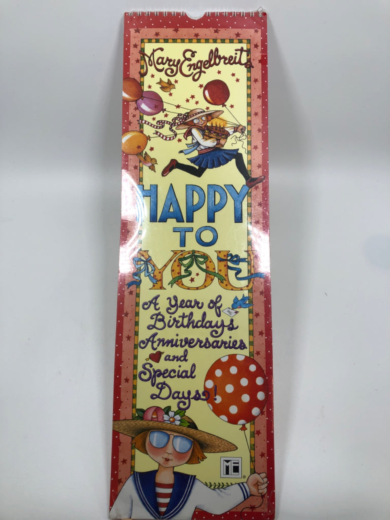 NIP MARY ENGELBREIT "SPECIAL DAYS" NOTEPAD.