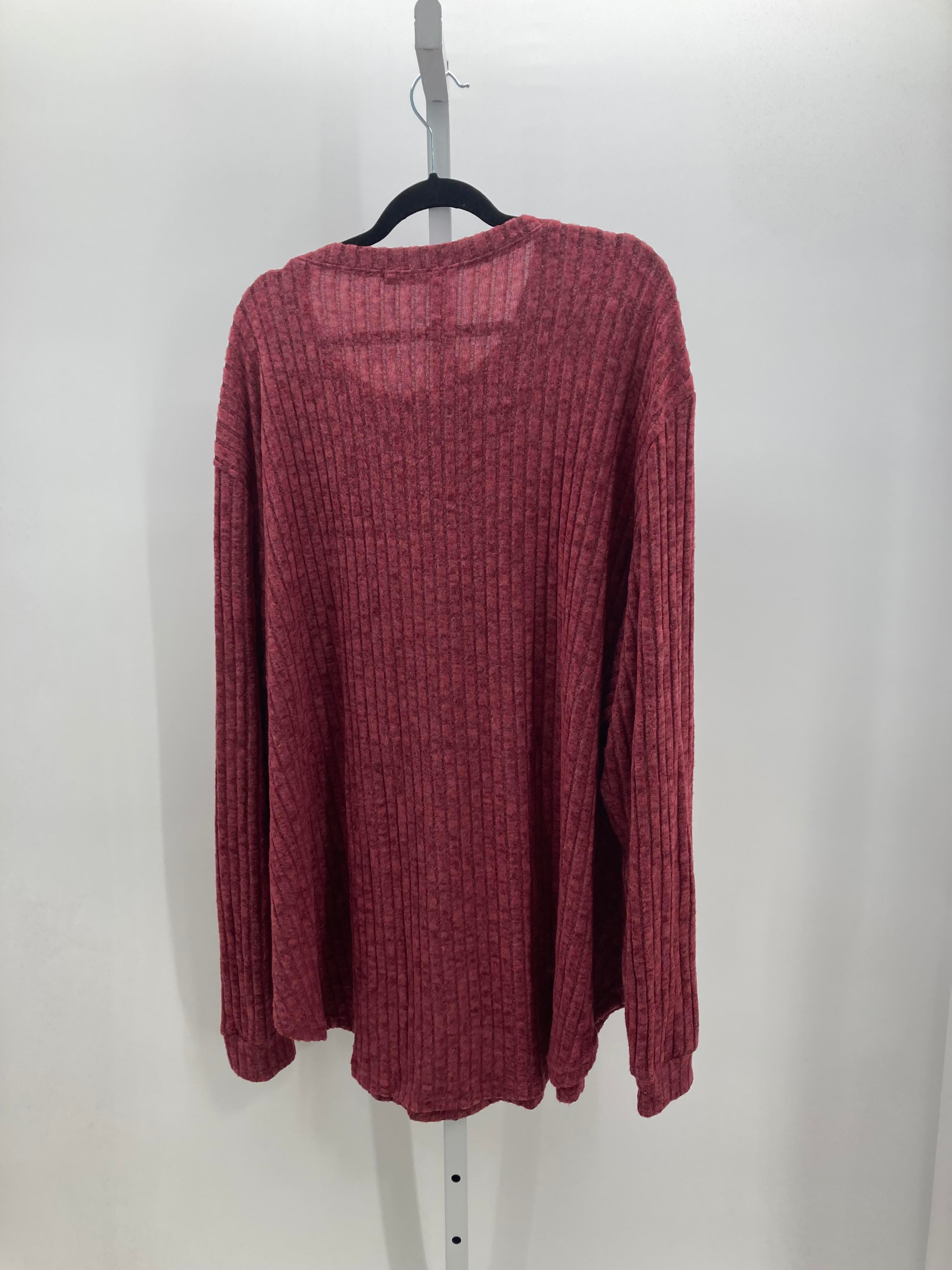 Size 5X Womens Long Sleeve Shirt