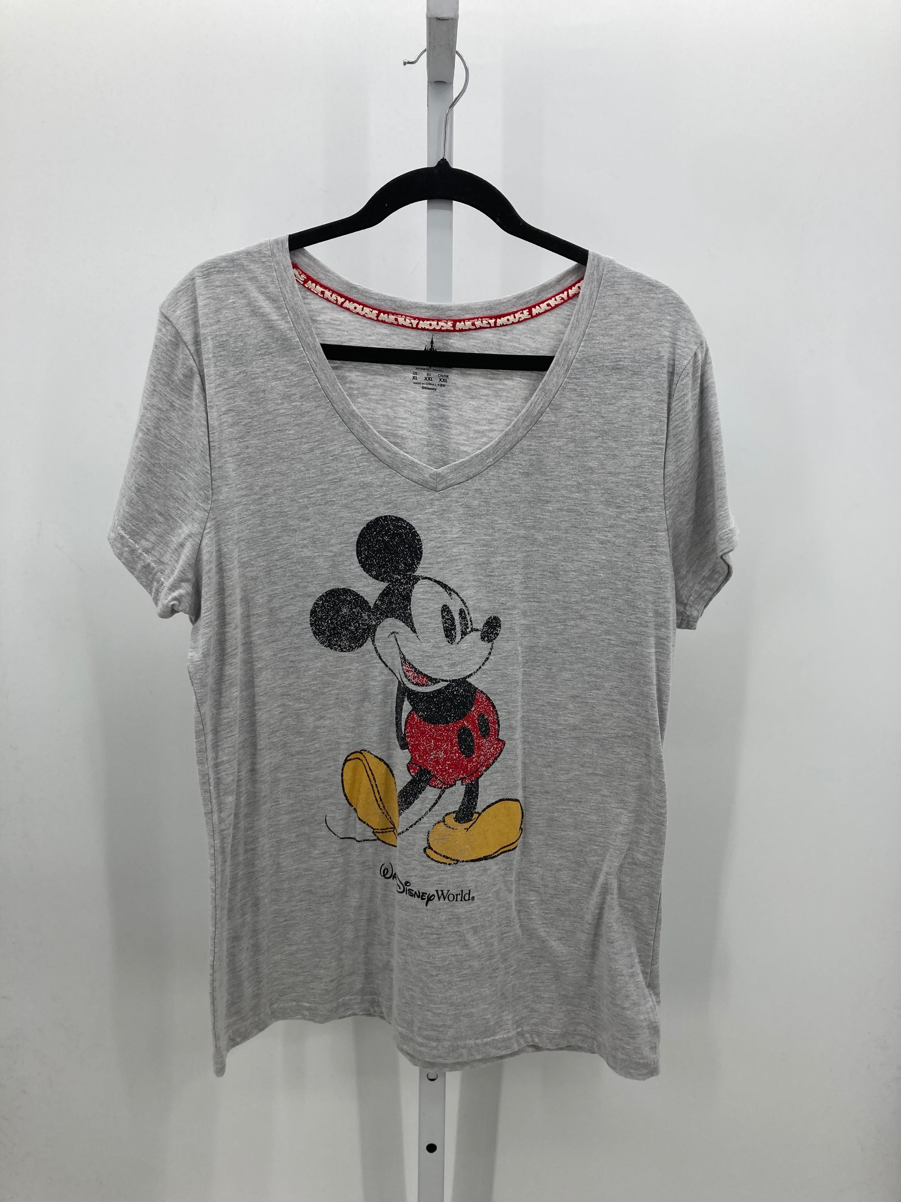 Disney Parks Size Extra Large Misses Short Sleeve Shirt