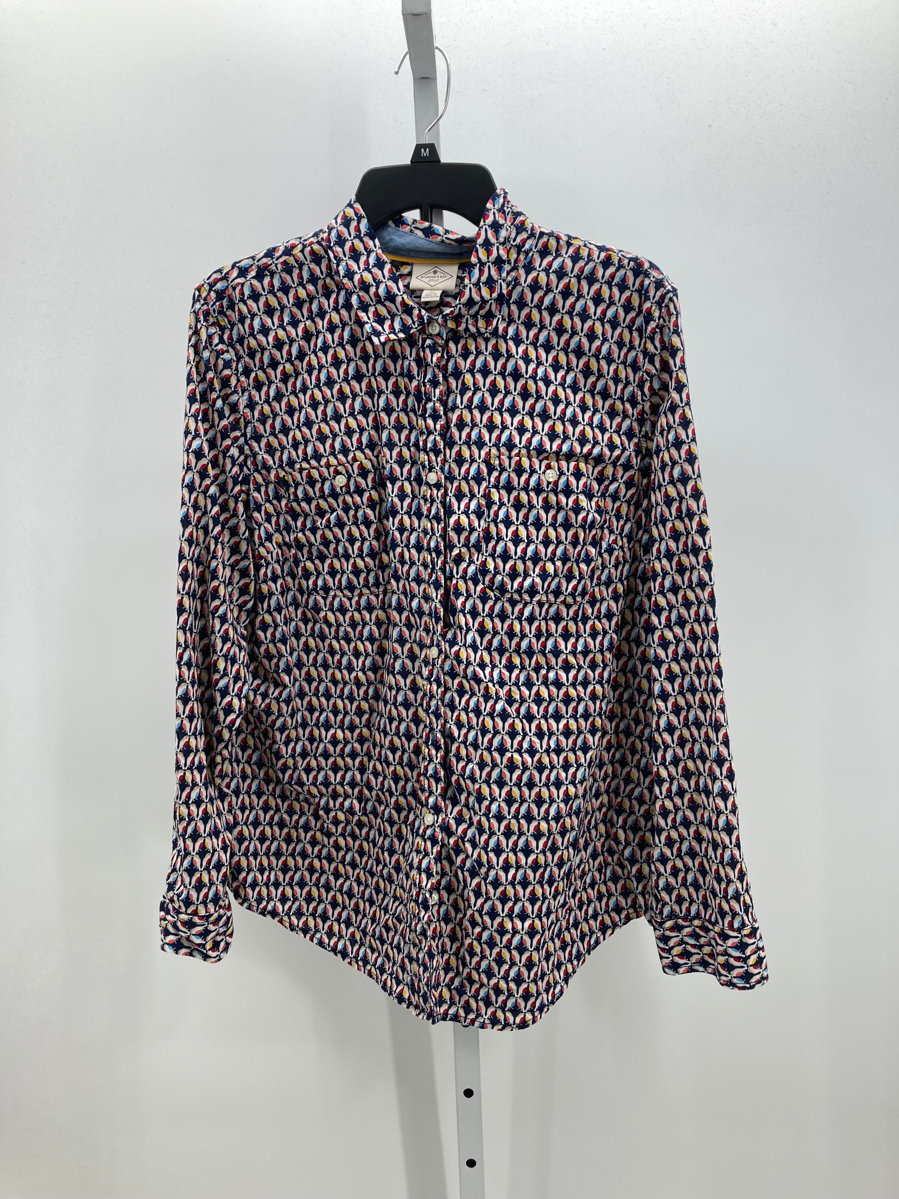 St. Johns Bay Size Extra Large Misses Long Sleeve Shirt