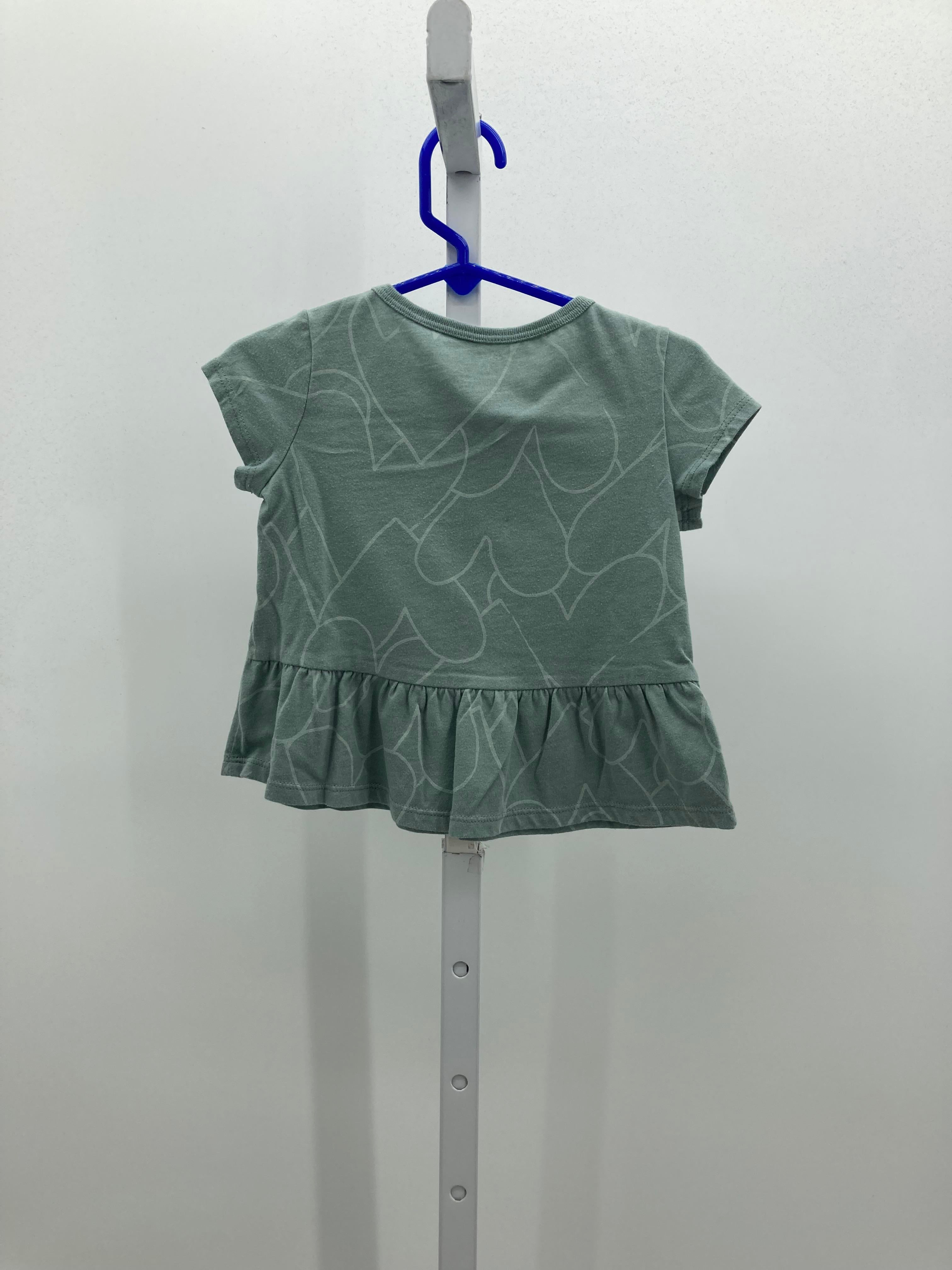 Carters Size 24 Months Girls Short Sleeve Shirt