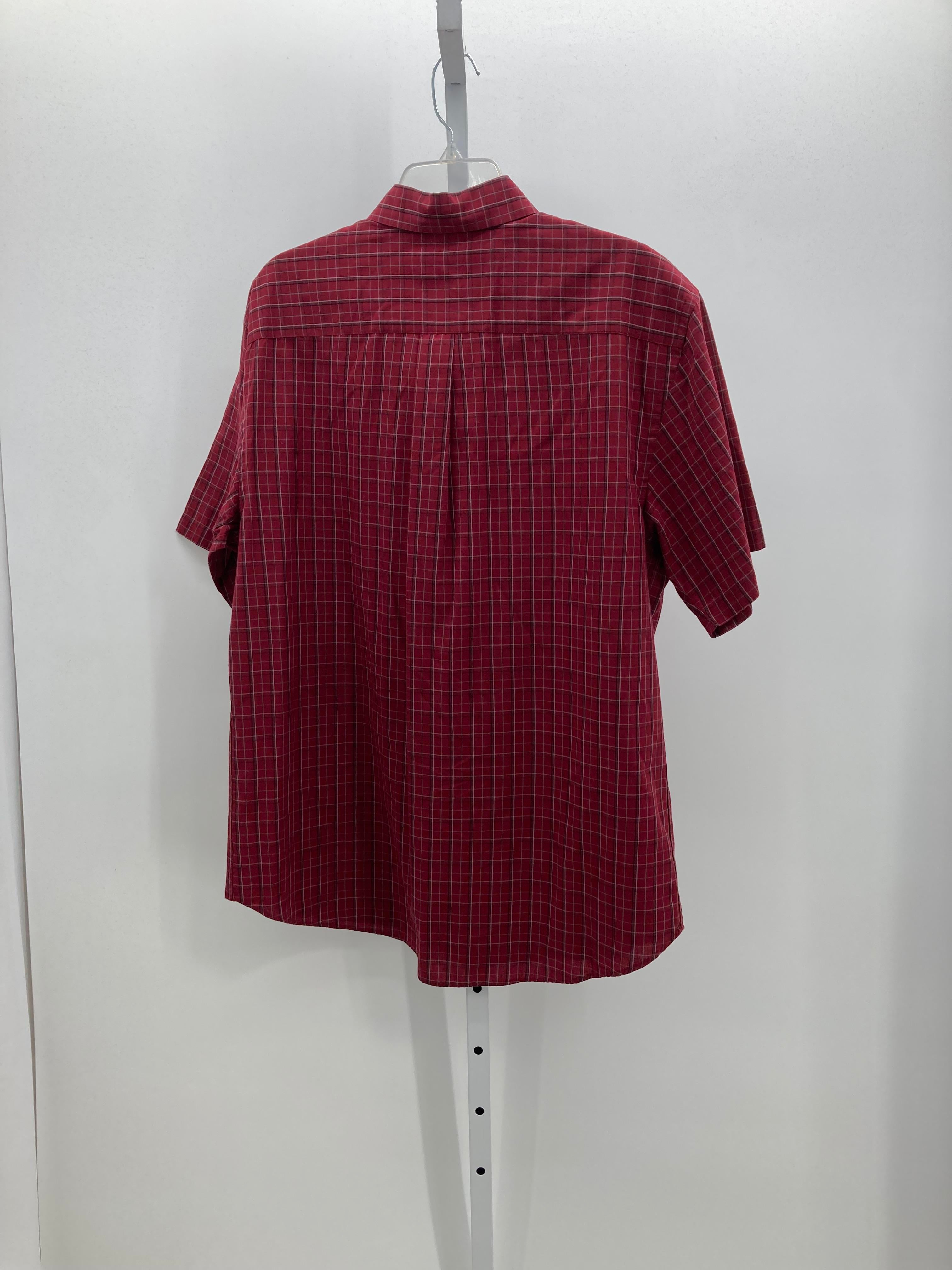 PLAID BTN DOWN