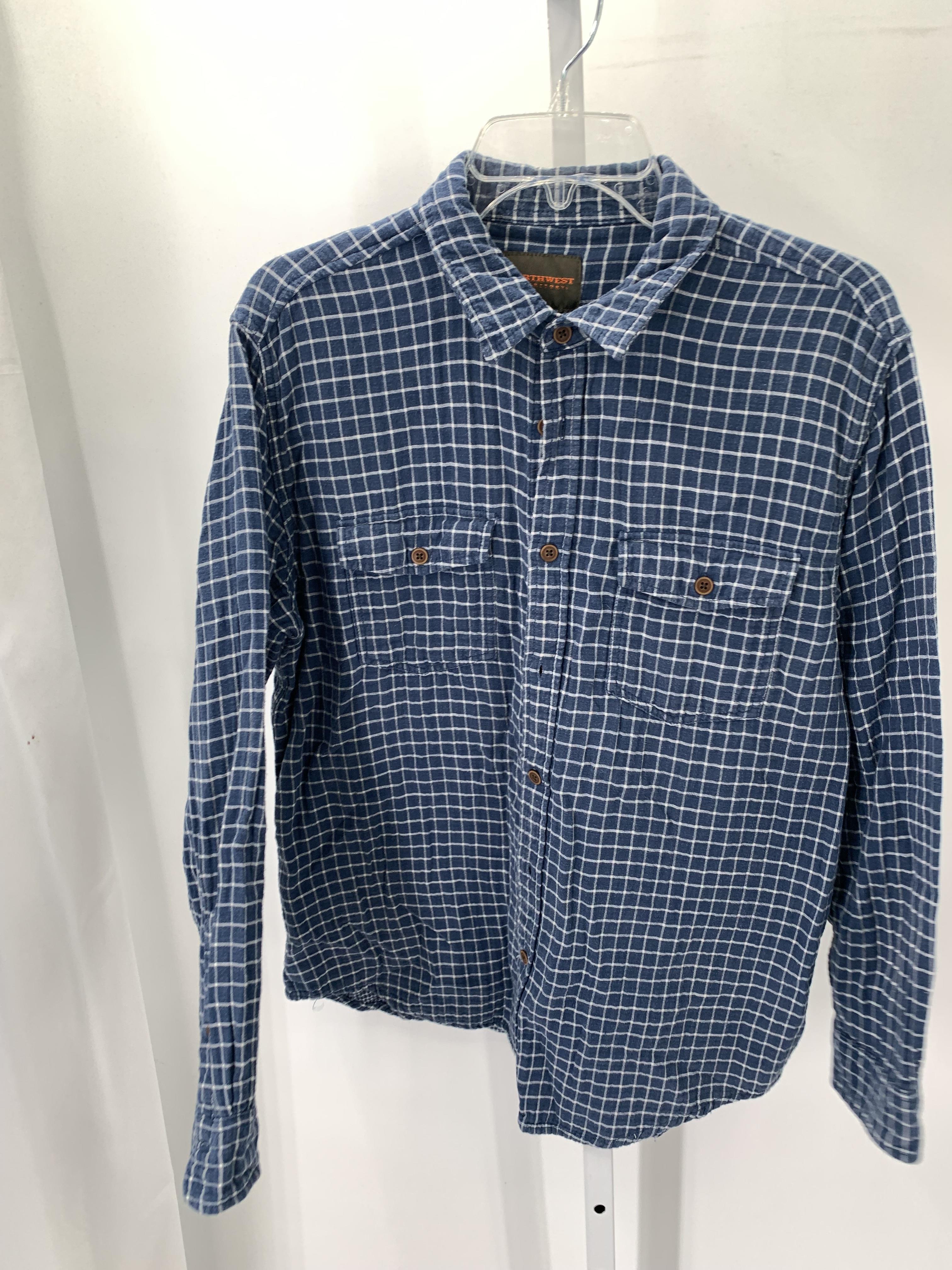 WHITE PLAID BTN DOWN