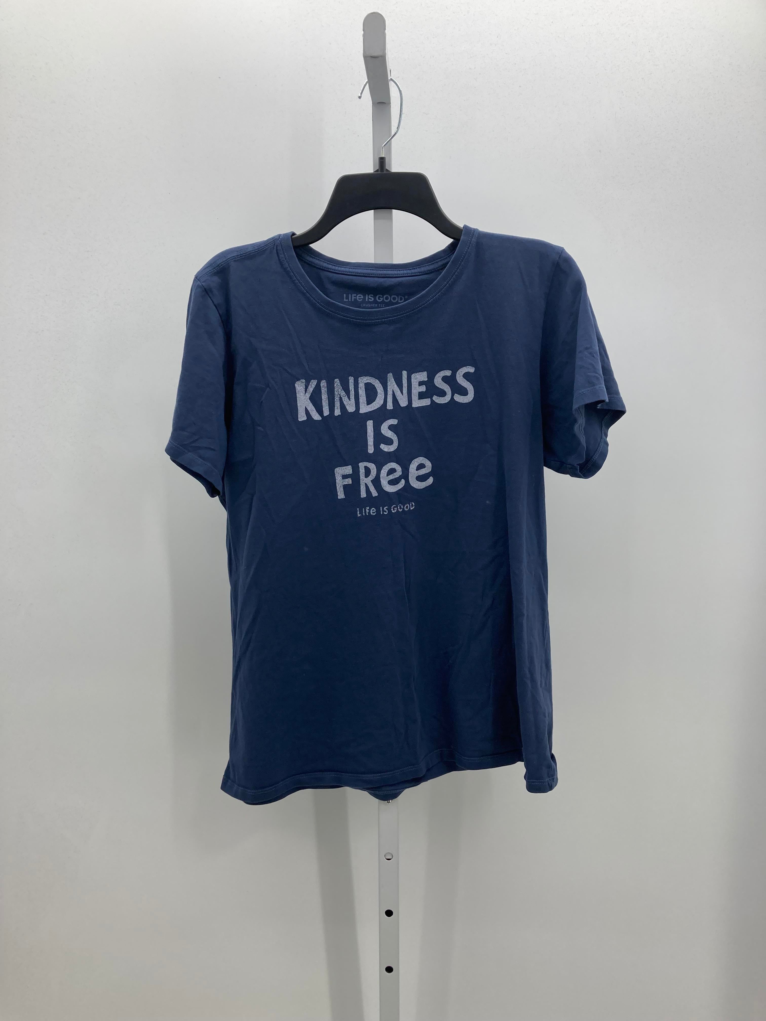 Life is Good Size Large Misses Short Sleeve Shirt