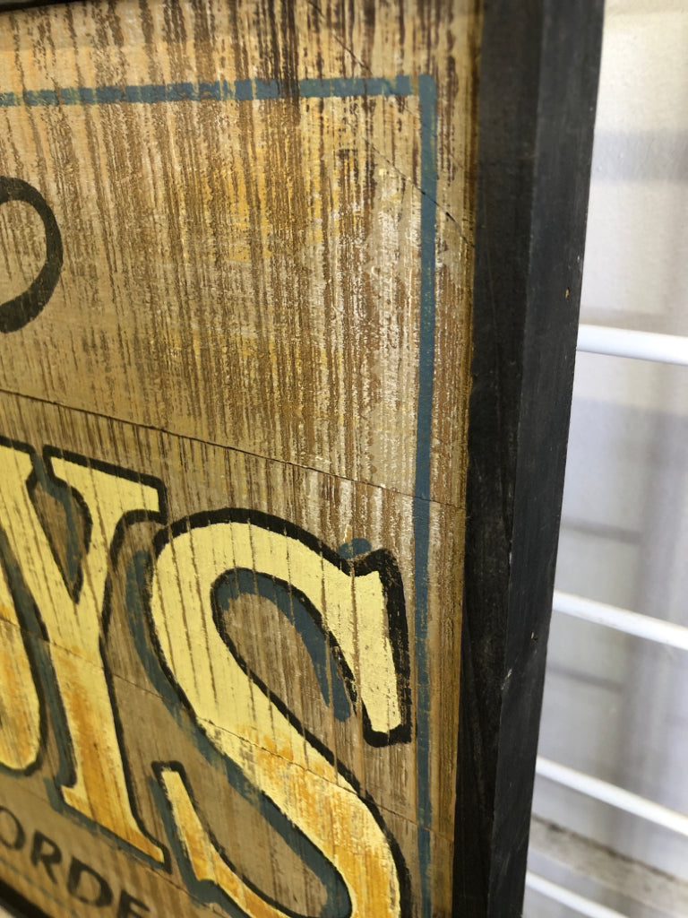 WOOD HAND CARVED DECOYS WALL ART.