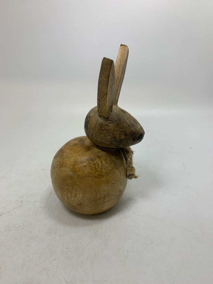 WOOD ABSTRACT RABBIT.