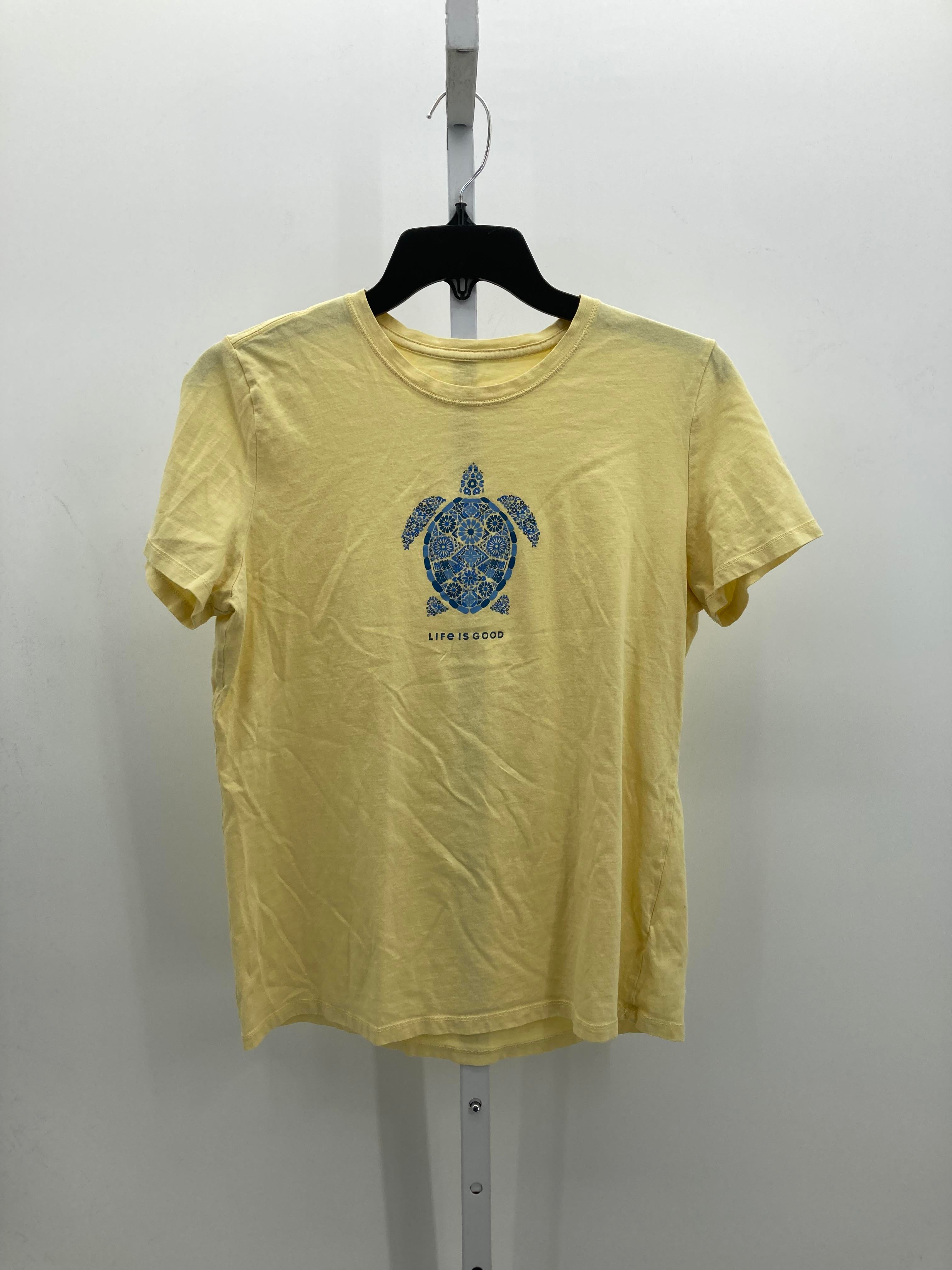 Life is Good Size Medium Misses Short Sleeve Shirt