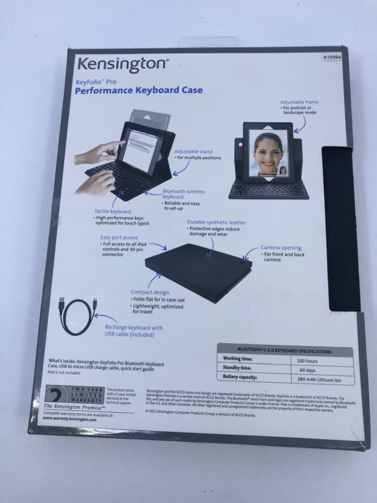 NIB PERFORMANCE KEYBOARD CASE.