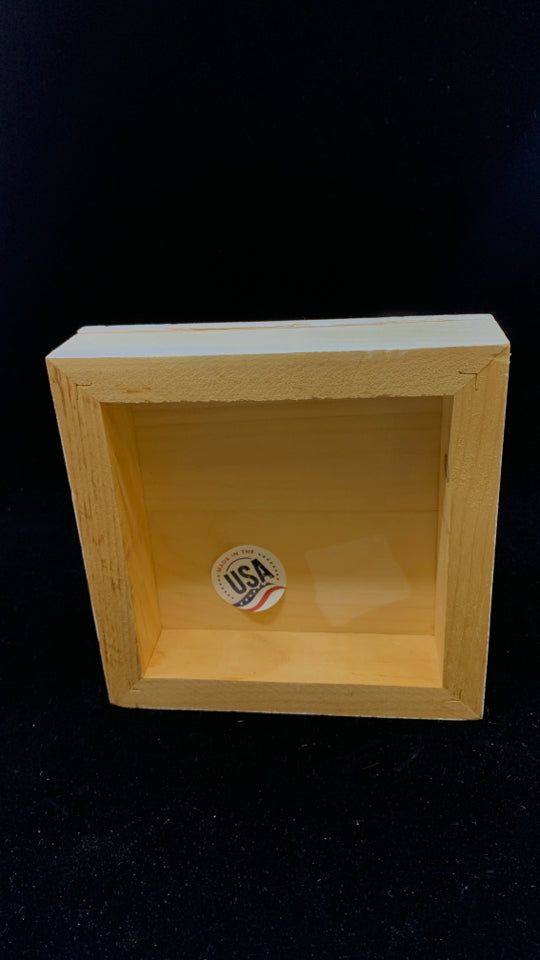 LETS GET COZY WOOD BLOCK SIGN.