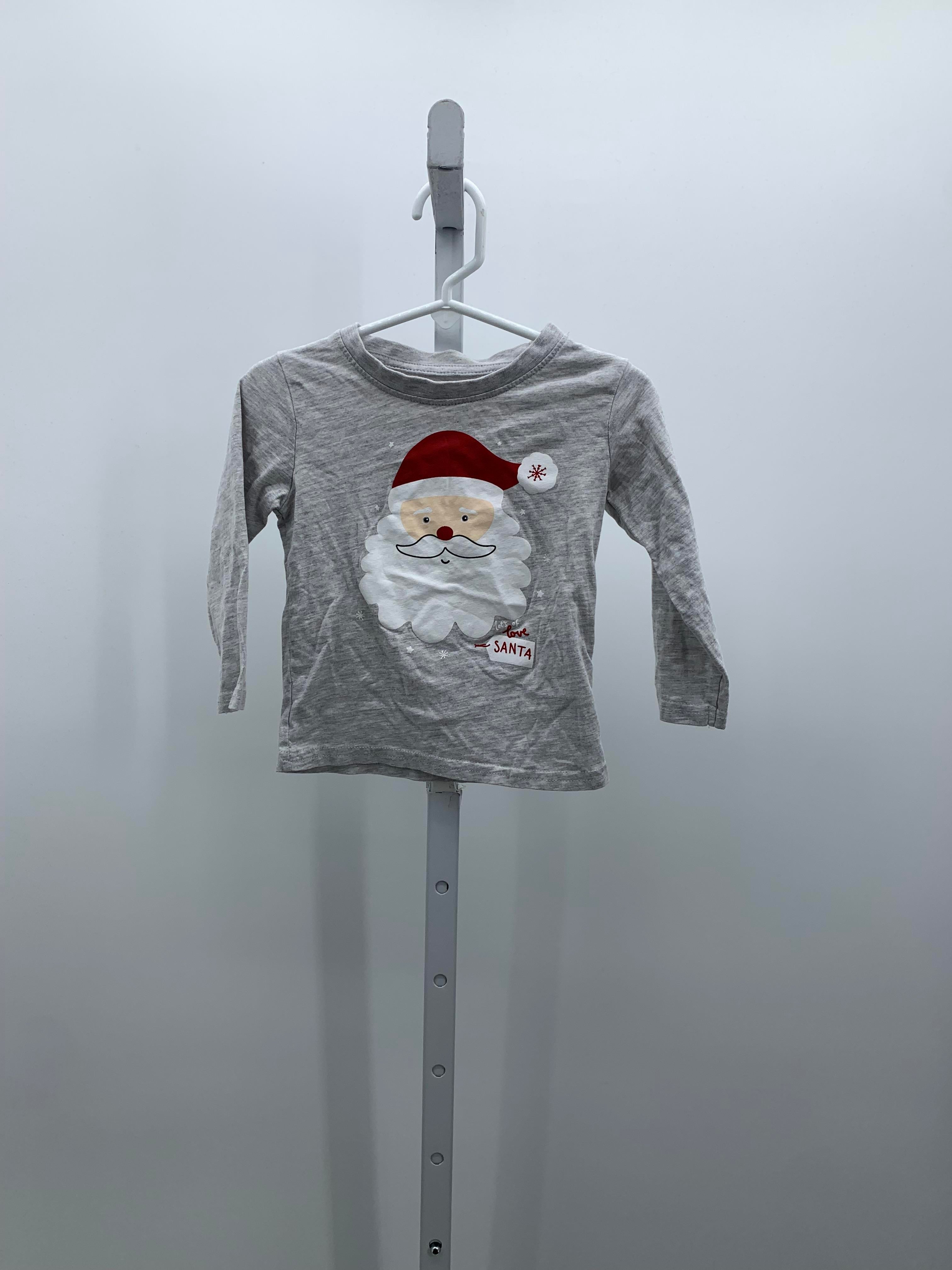 LONG SLV SHIRT SANTA