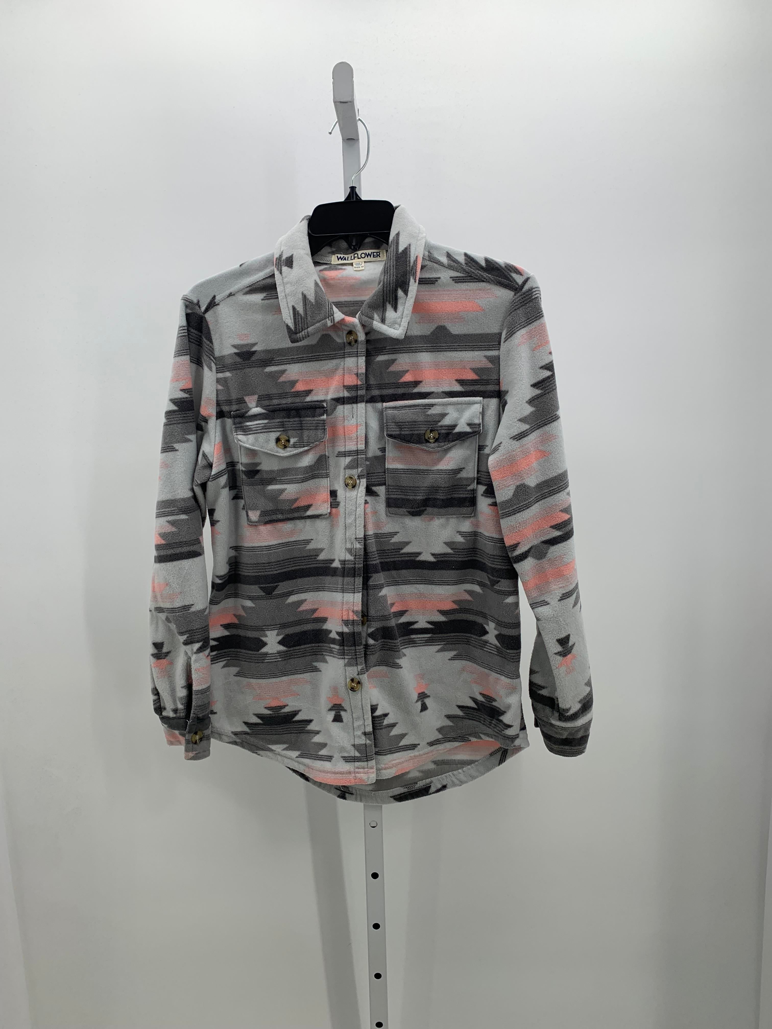 Wallflower Size Medium Juniors Long Sleeve Shirt