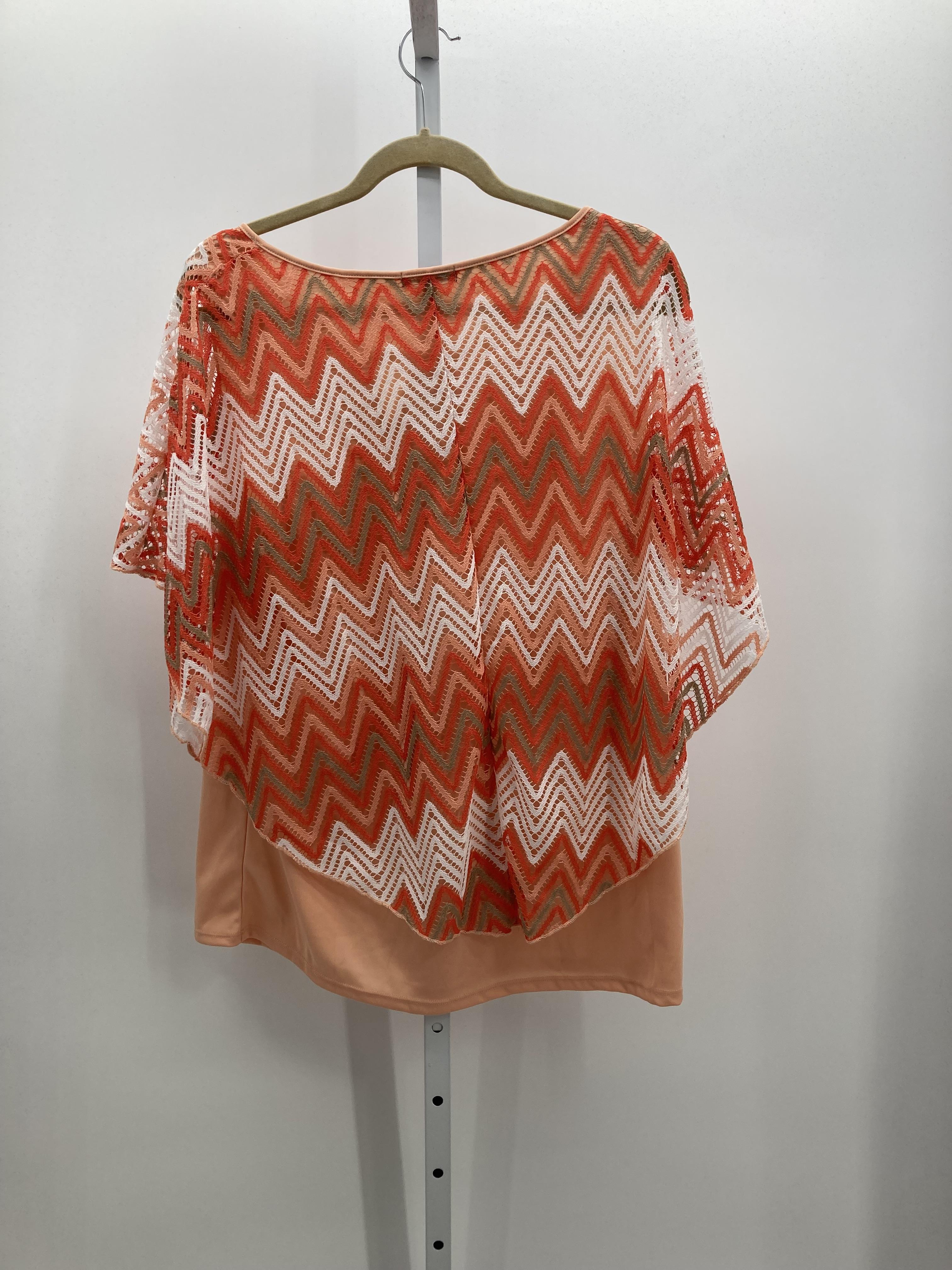 Size 1X Womens Sleeveless Shirt