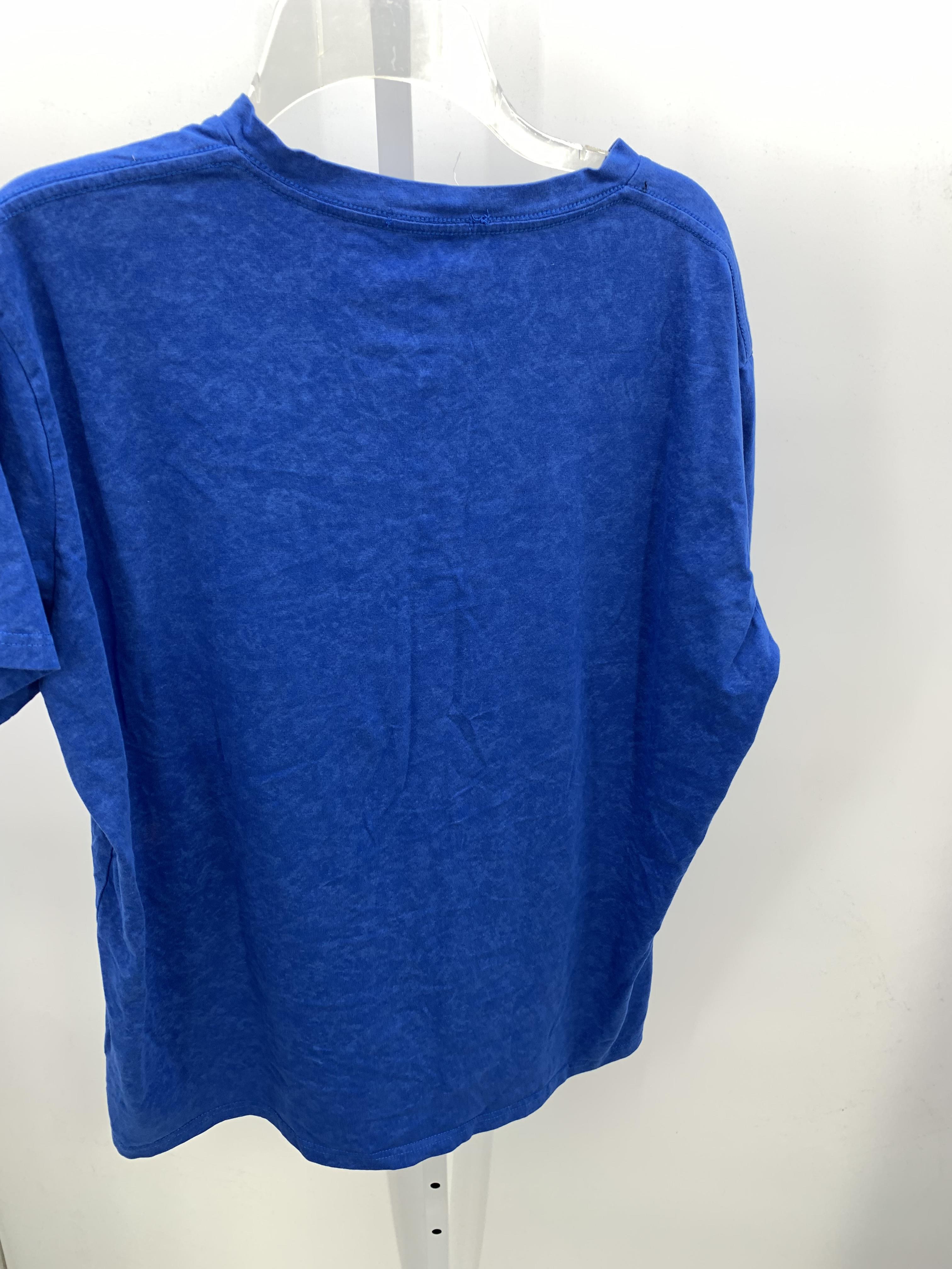 Size Extra Large Misses Short Sleeve Shirt