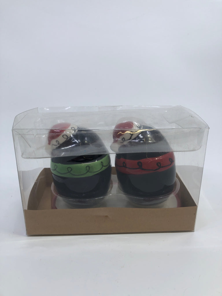 NIP PENGUINS SALT & PEPPER SHAKERS.