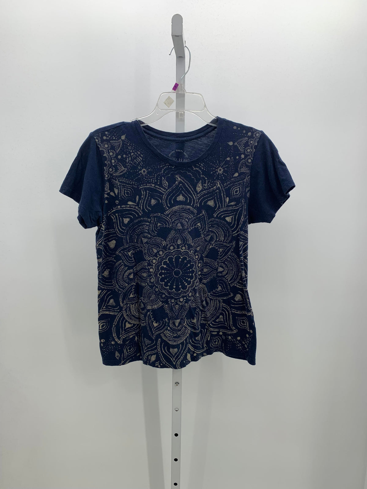 Lucky Brand Size Medium Misses Short Sleeve Shirt