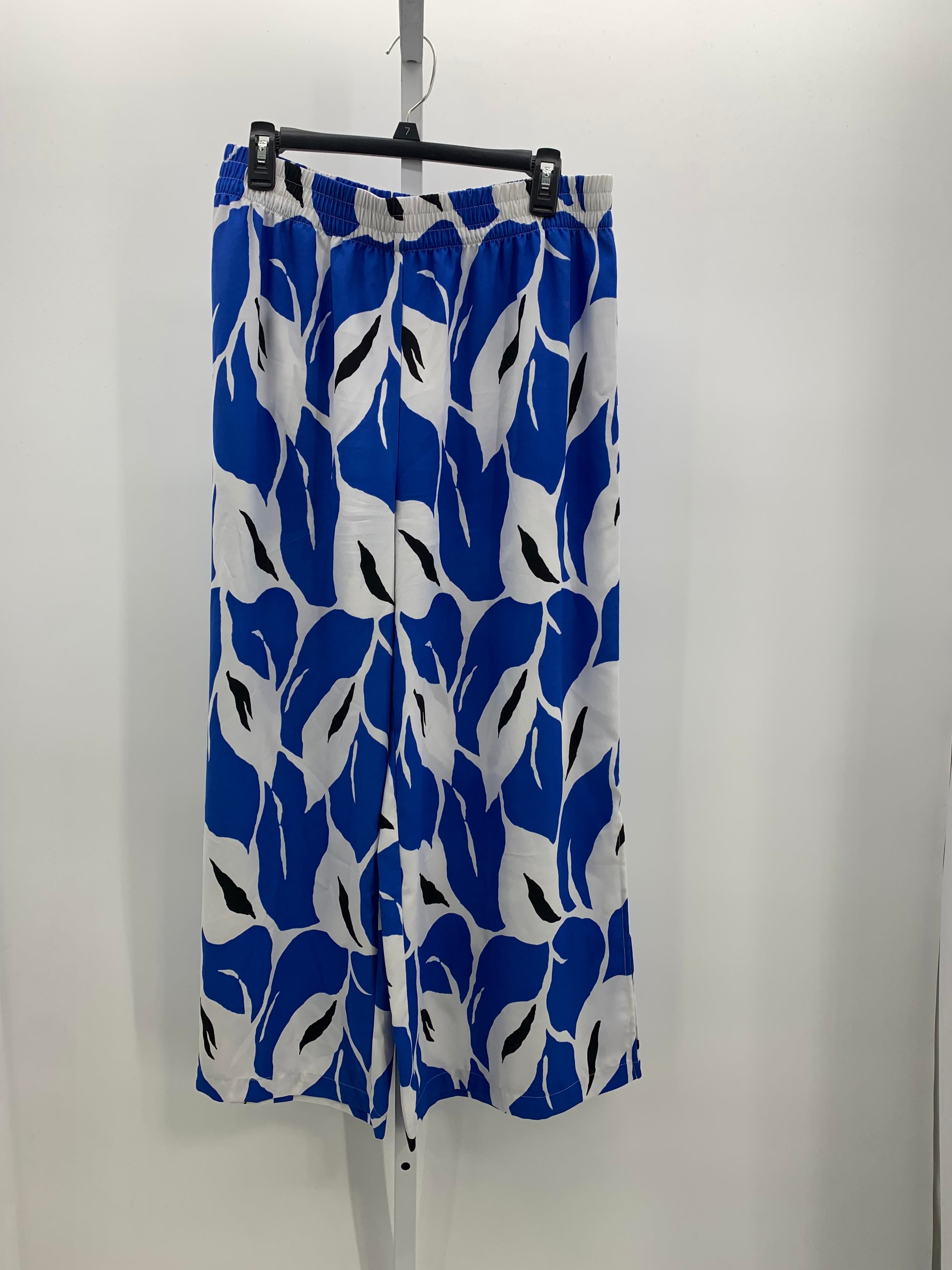 Nine West Size Large Misses Cropped Pants