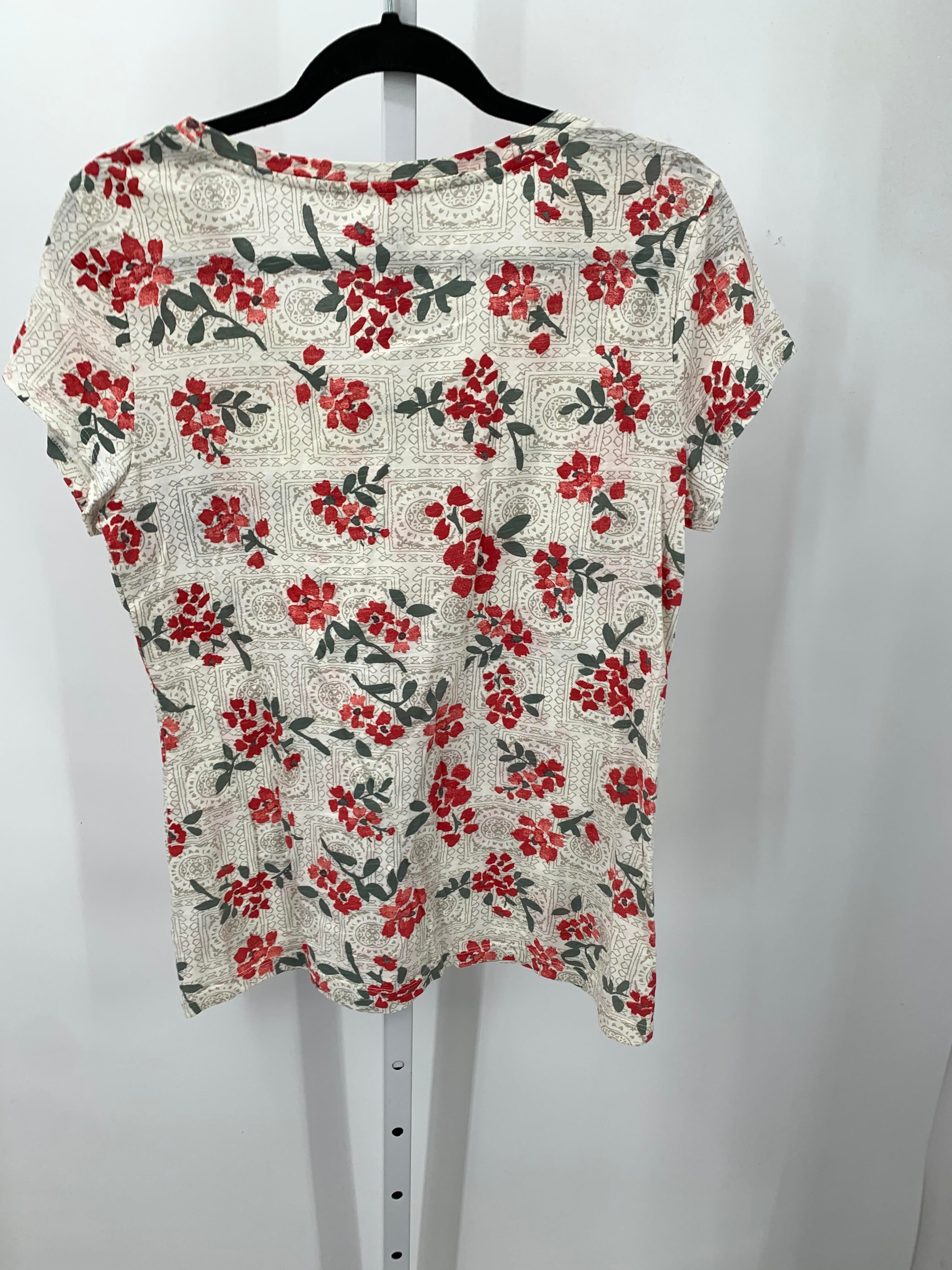 Style & Co. Size Medium Misses Short Sleeve Shirt