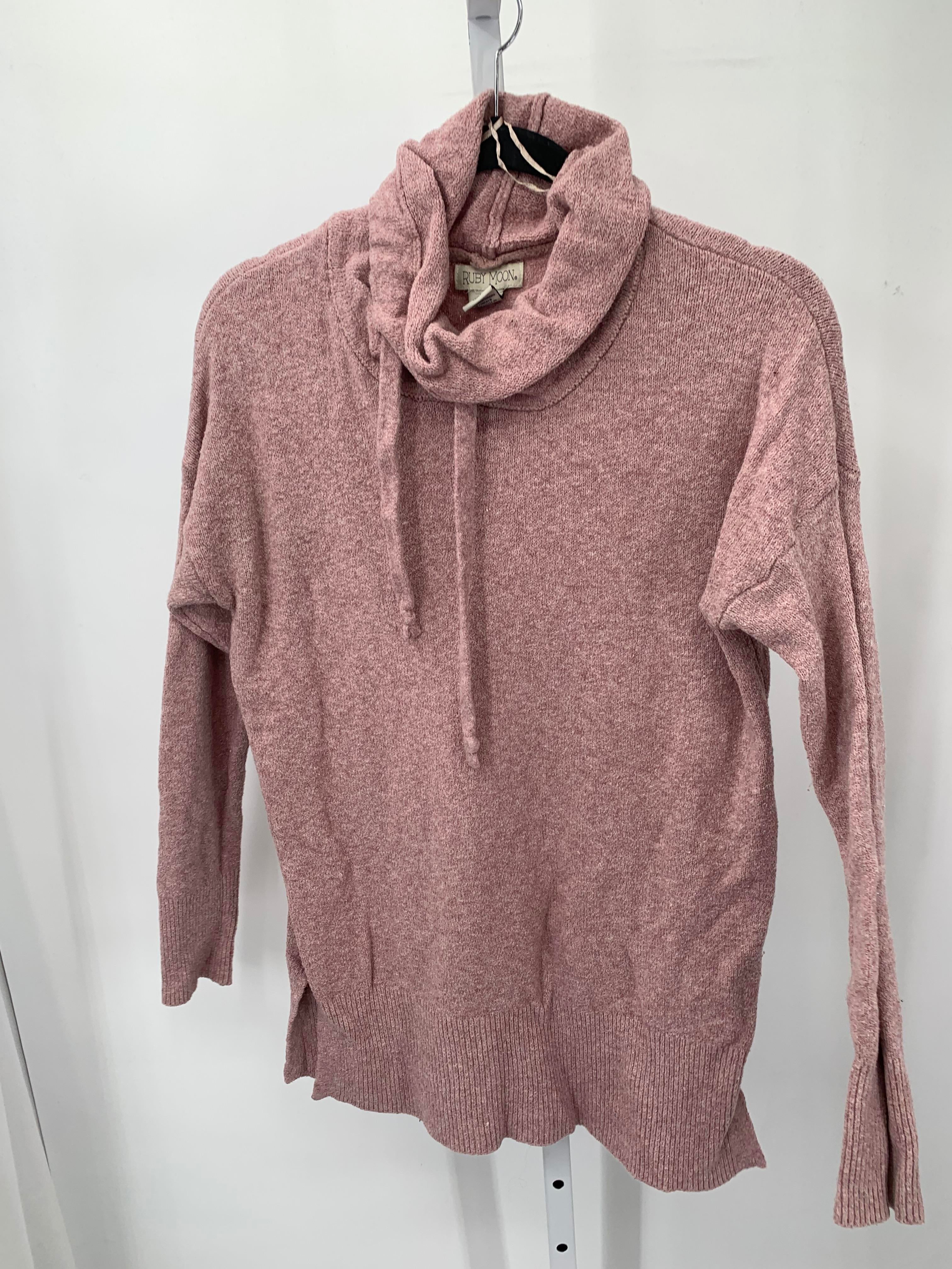 Ruby Moon Size Small Juniors Long Sleeve Sweater