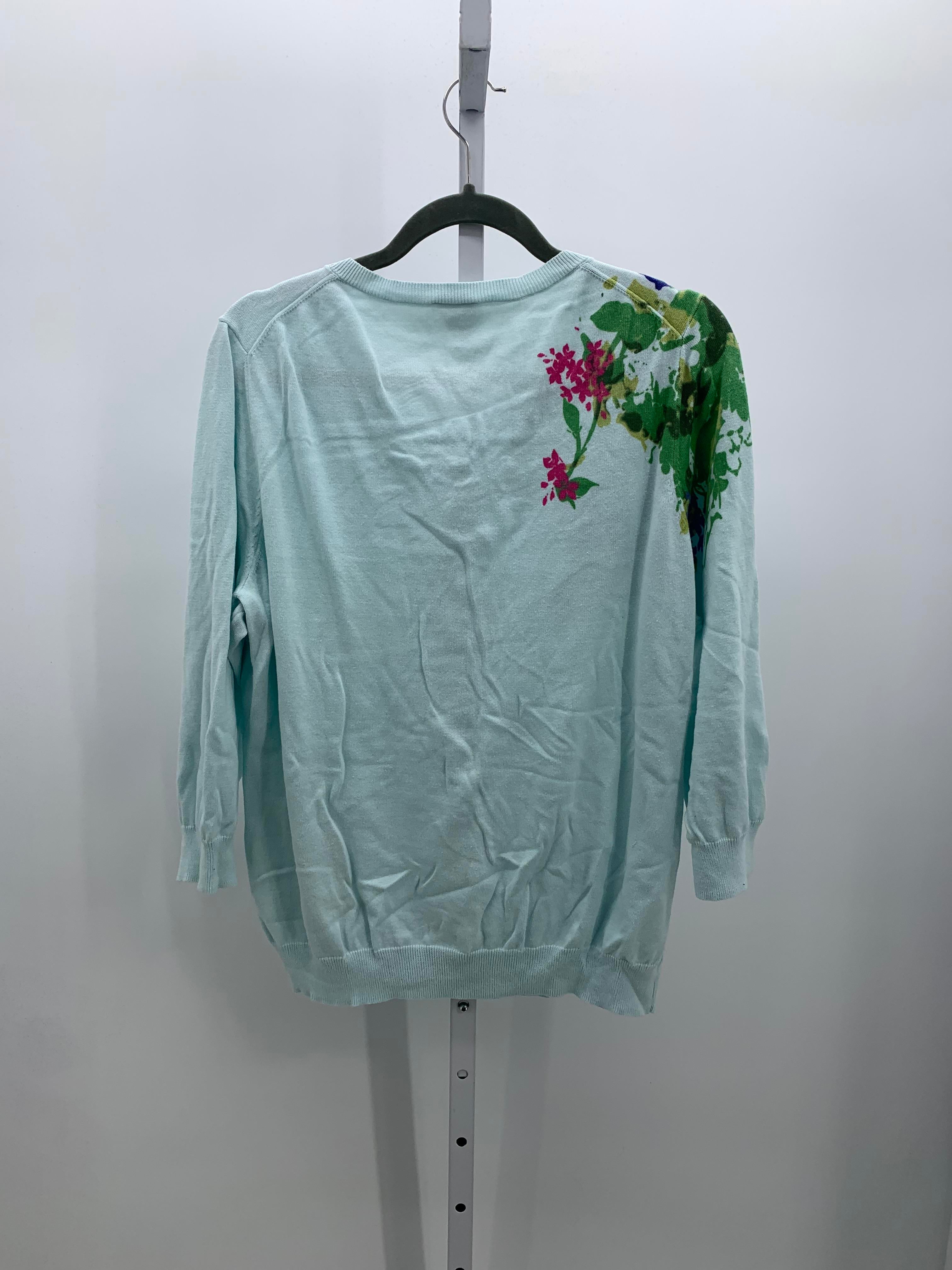 Talbots Size Extra Large Misses Long Slv Sweater