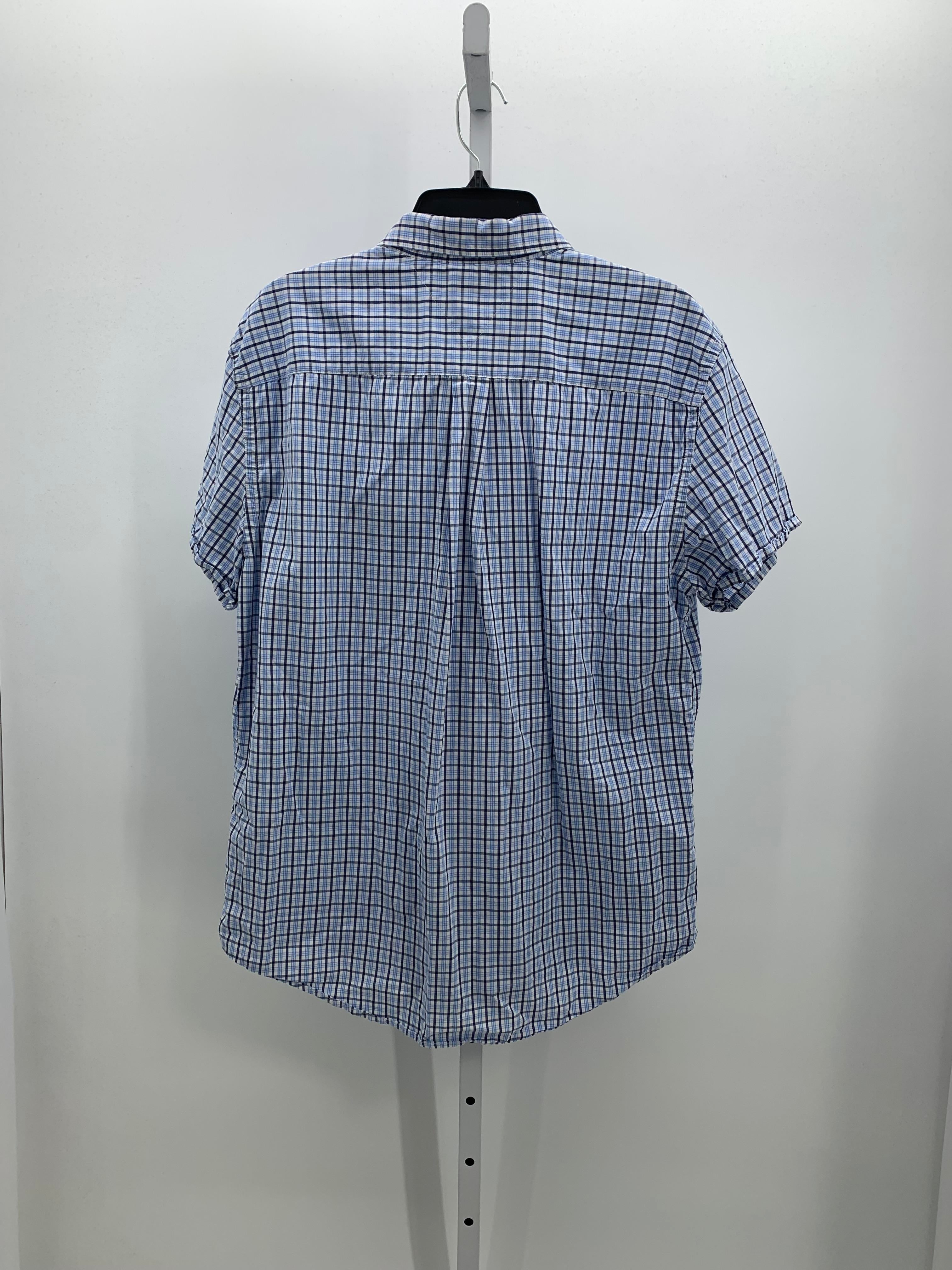 PLAID BTN DOWN