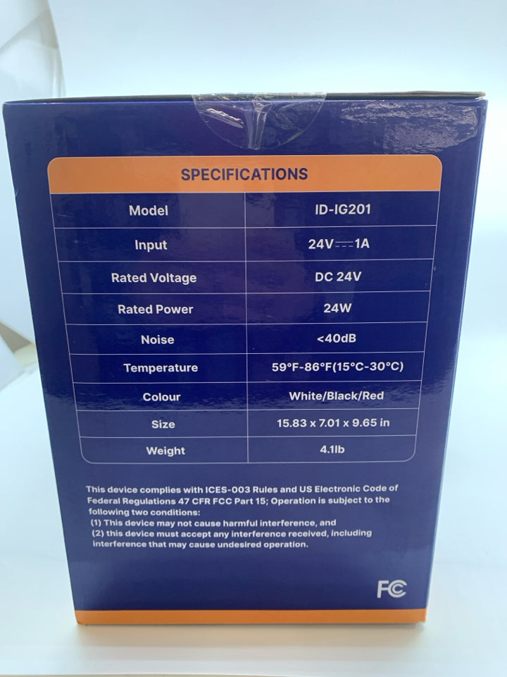 NIB INDOOR HYDROPONIC SYSTEM.