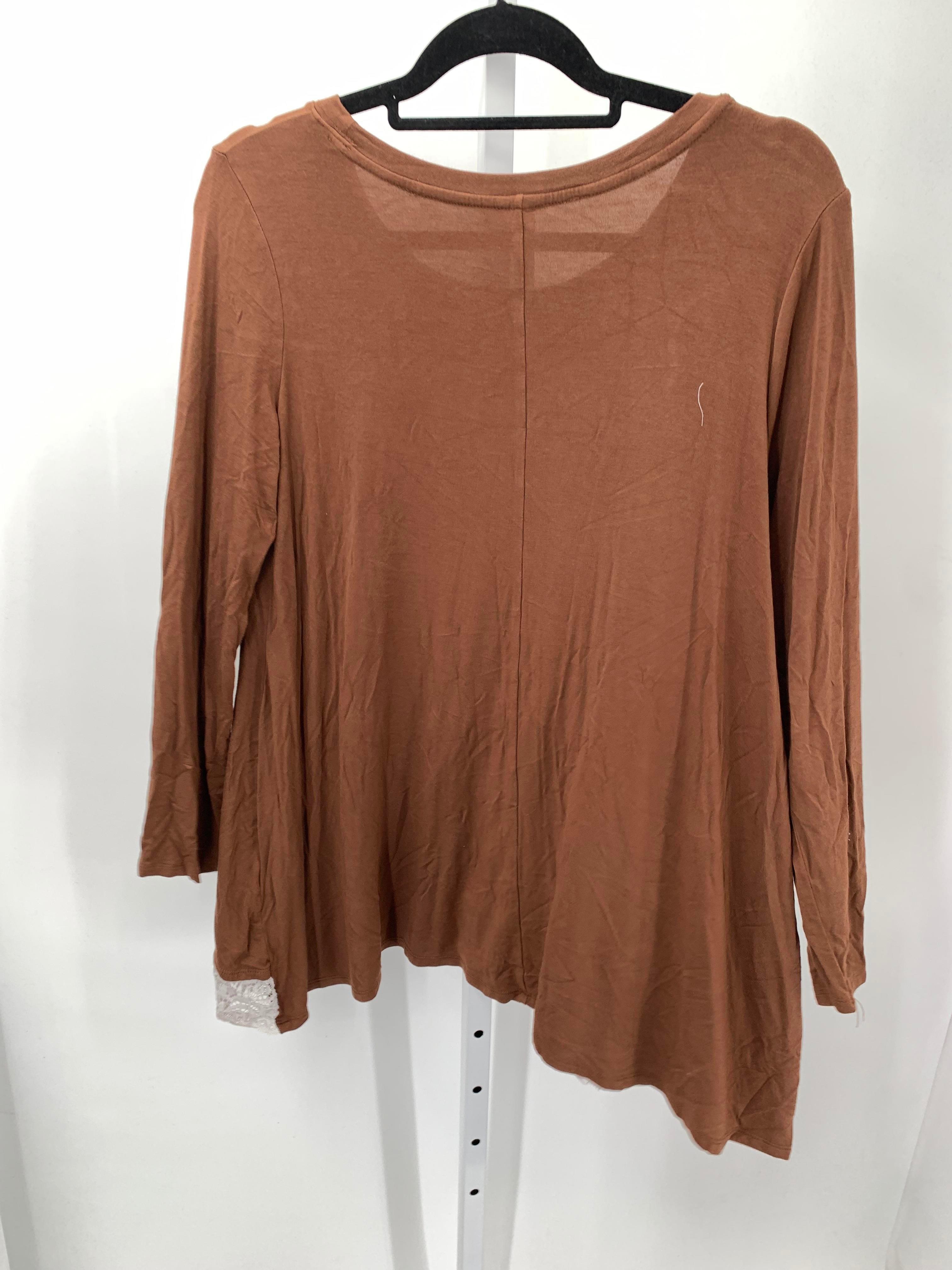 Zenana Size Large Misses Long Sleeve Shirt