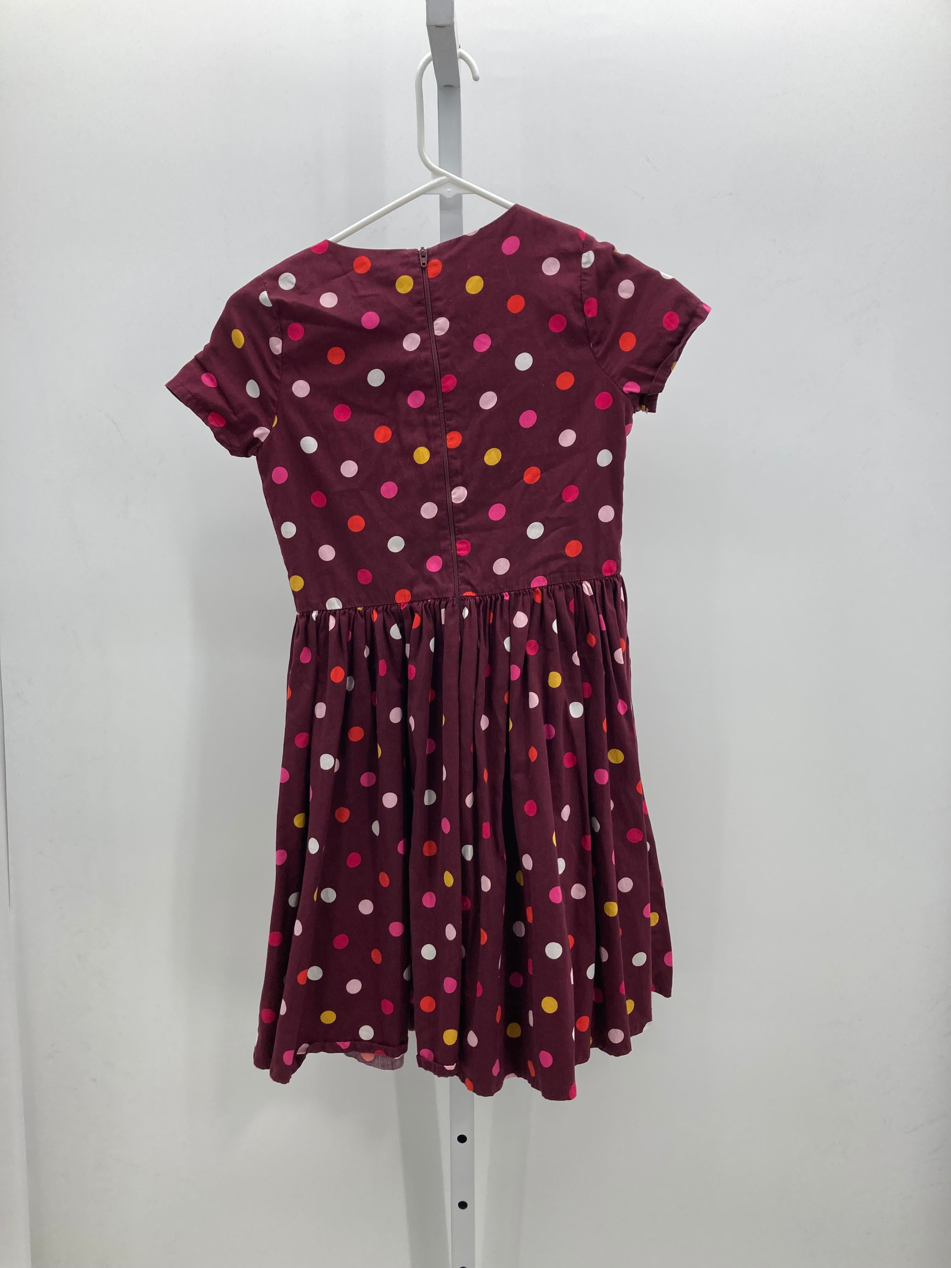 Lands End Size 10 Girls Short Sleeve Dress