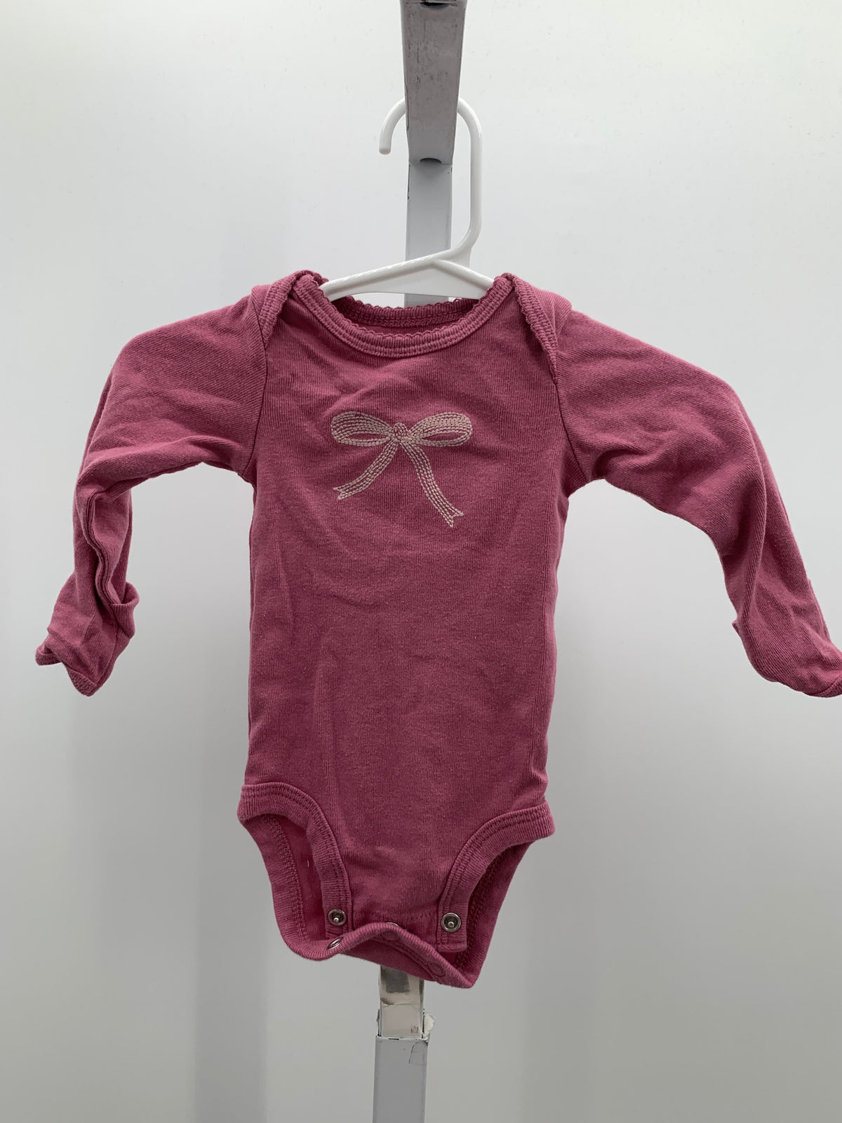 Carters Size Newborn Girls Long Sleeve Shirt