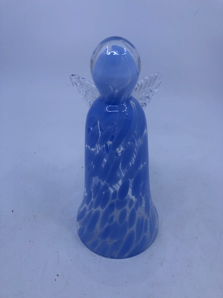 BLUE GLASS ANGEL.