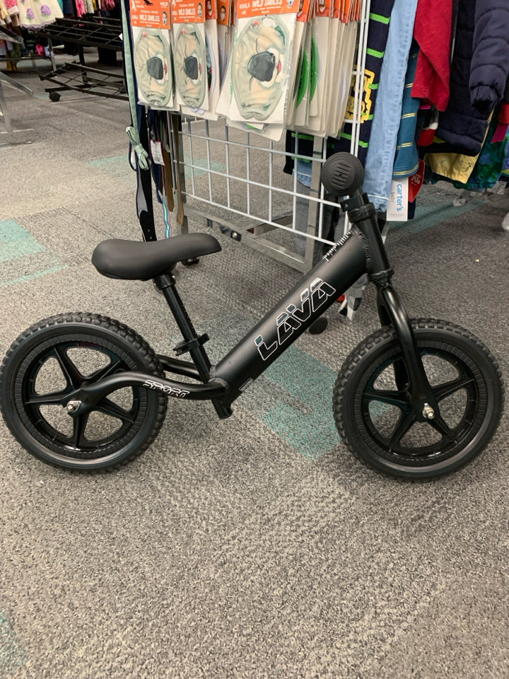 LAVA SPORT Basalt Black Balance Bike