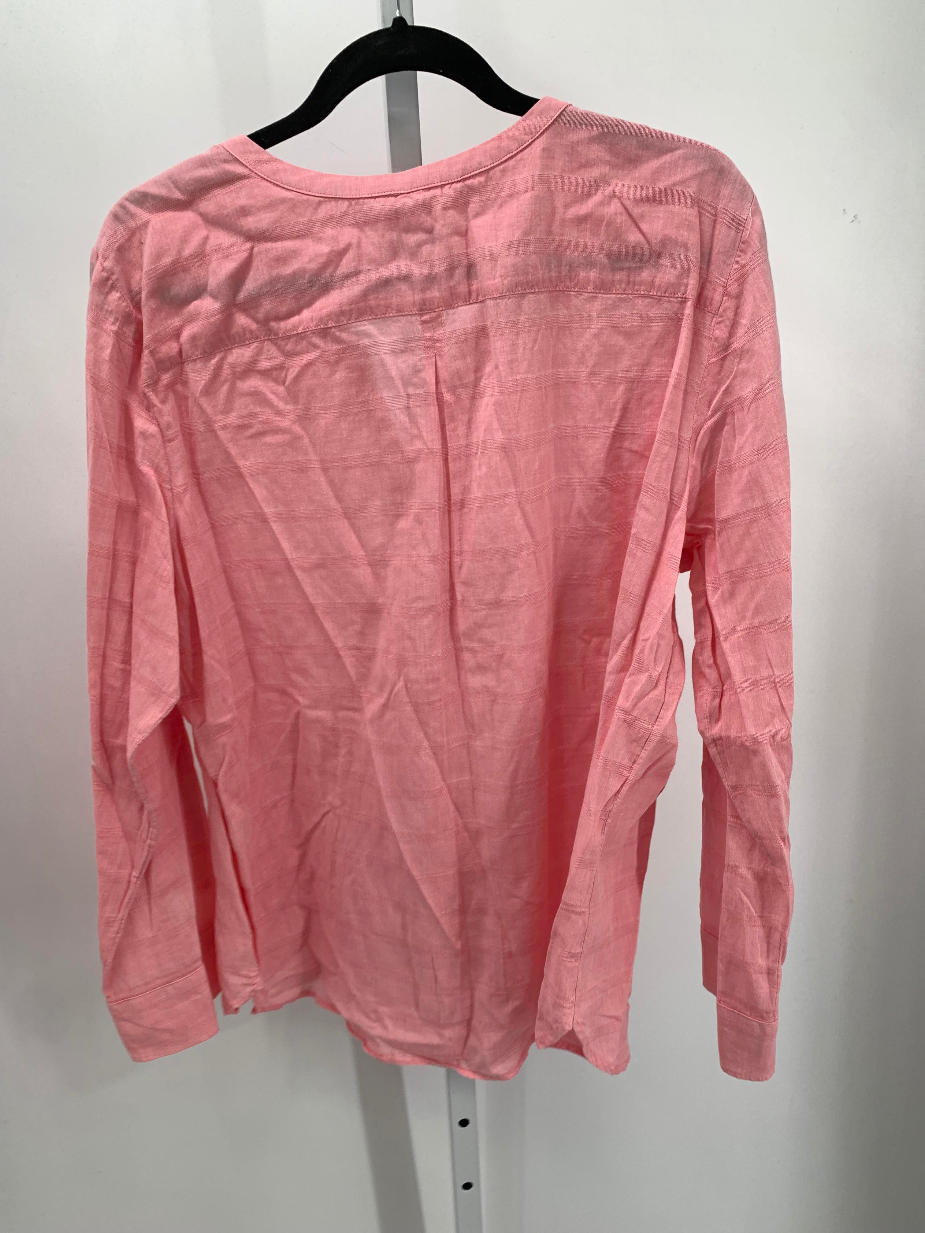 Talbots Size Extra Large Misses Long Sleeve Shirt