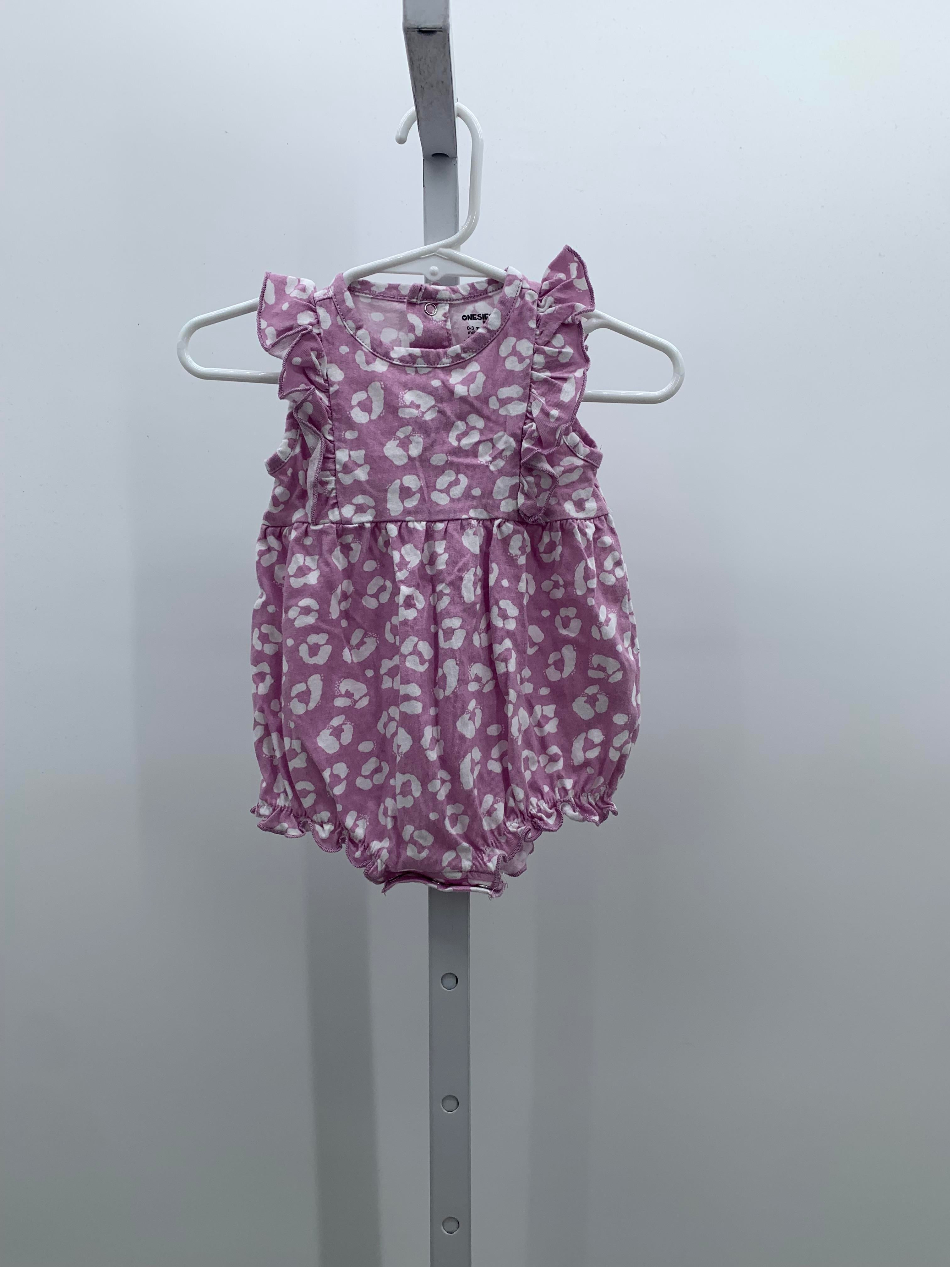 Onesie Brand Size 0-3 months Girls Sleeveless Romper