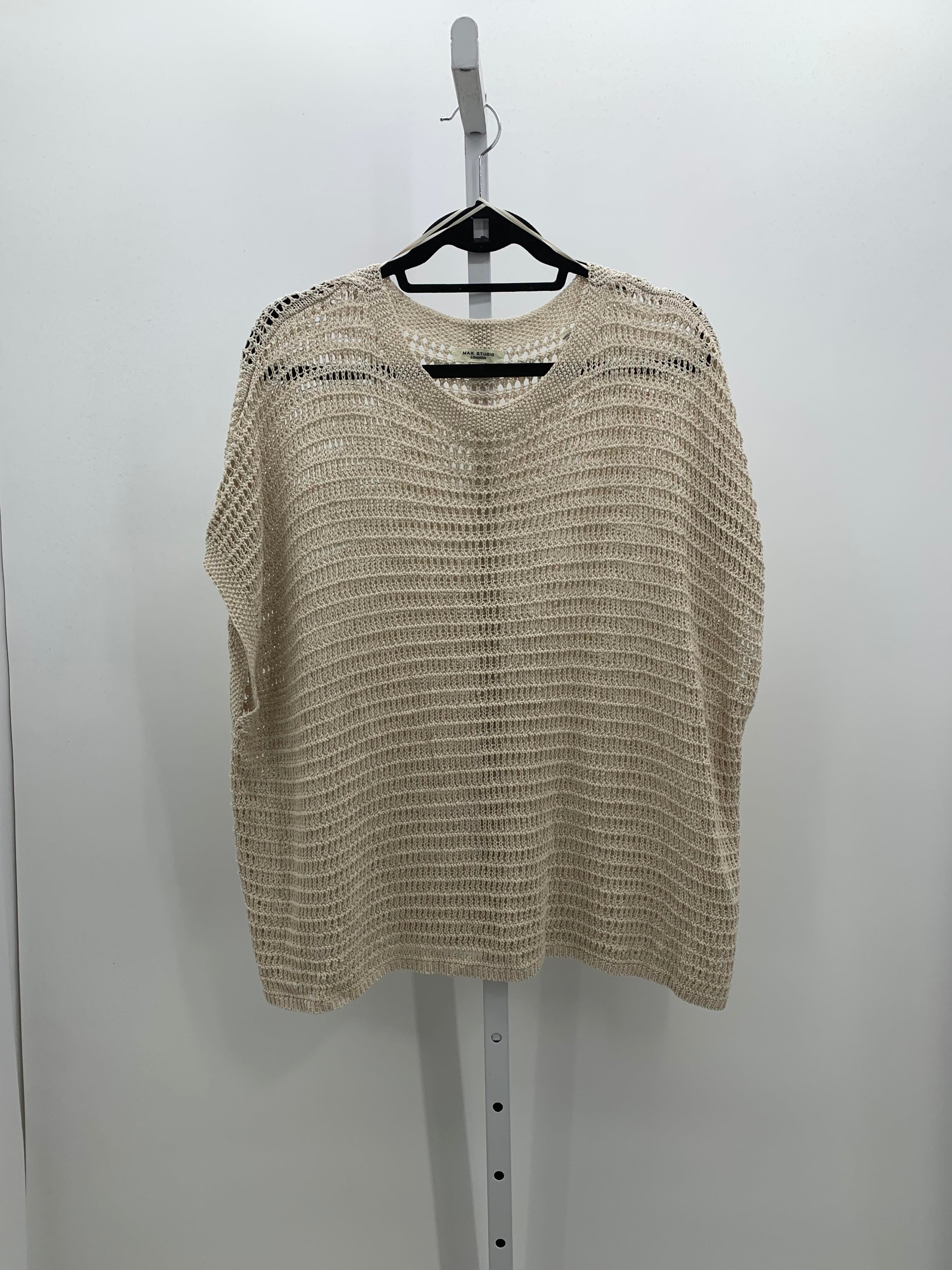 Max Studio Size 2X Womens Sleeveless Sweater
