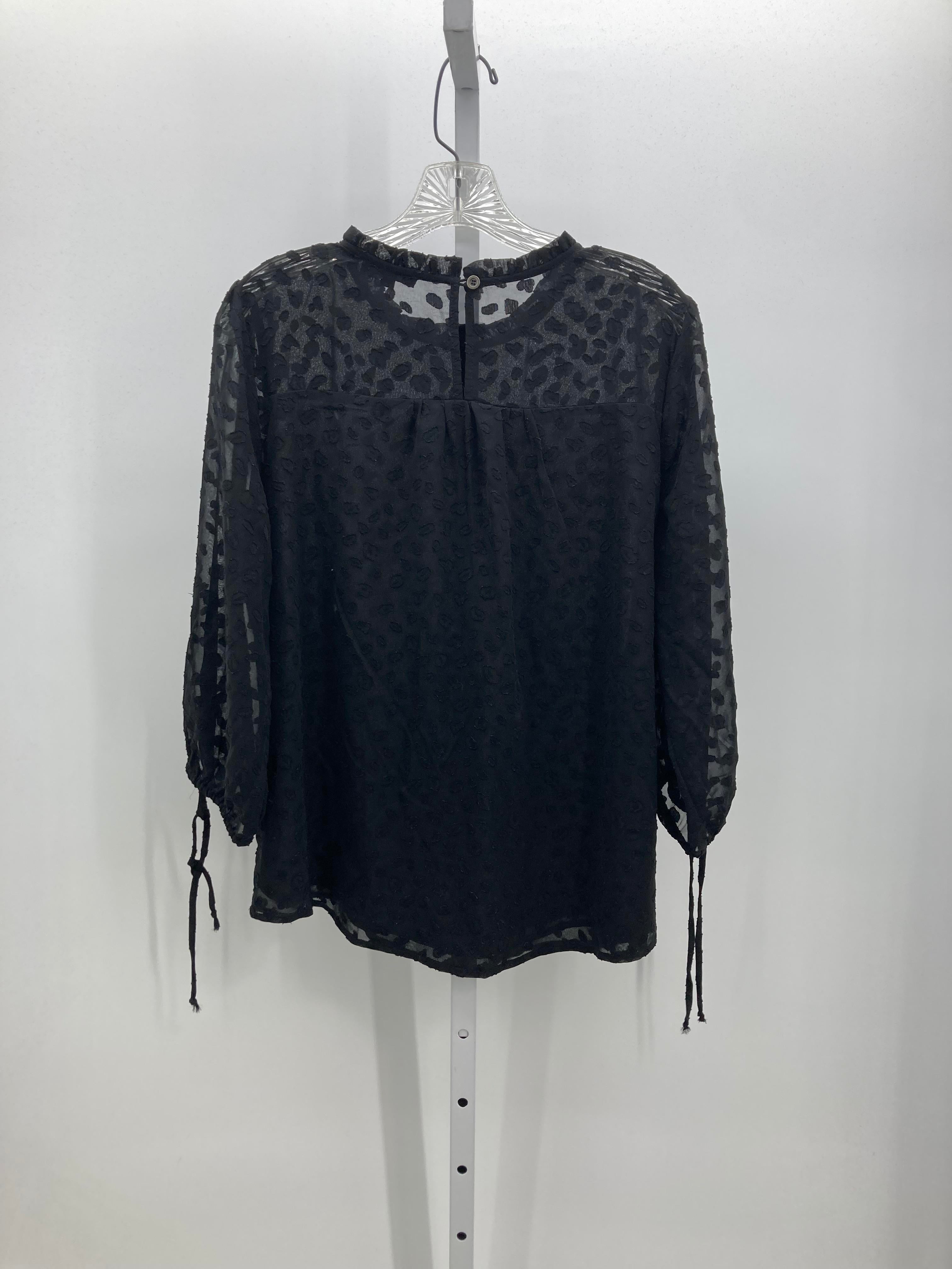 PaperMoon Size Large Juniors 3/4 Sleeve Shirt
