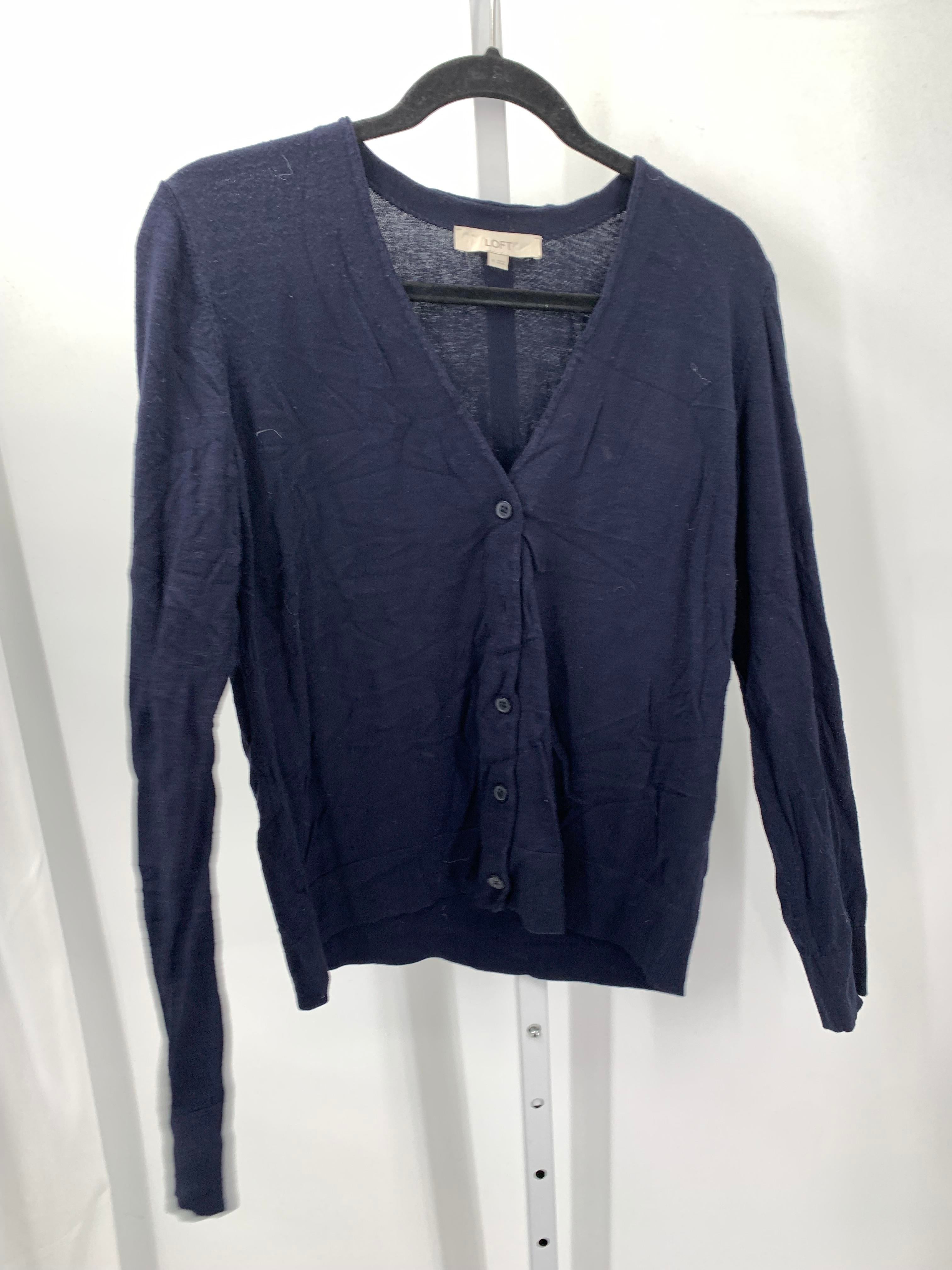 Loft Size Medium Misses Long Slv Sweater