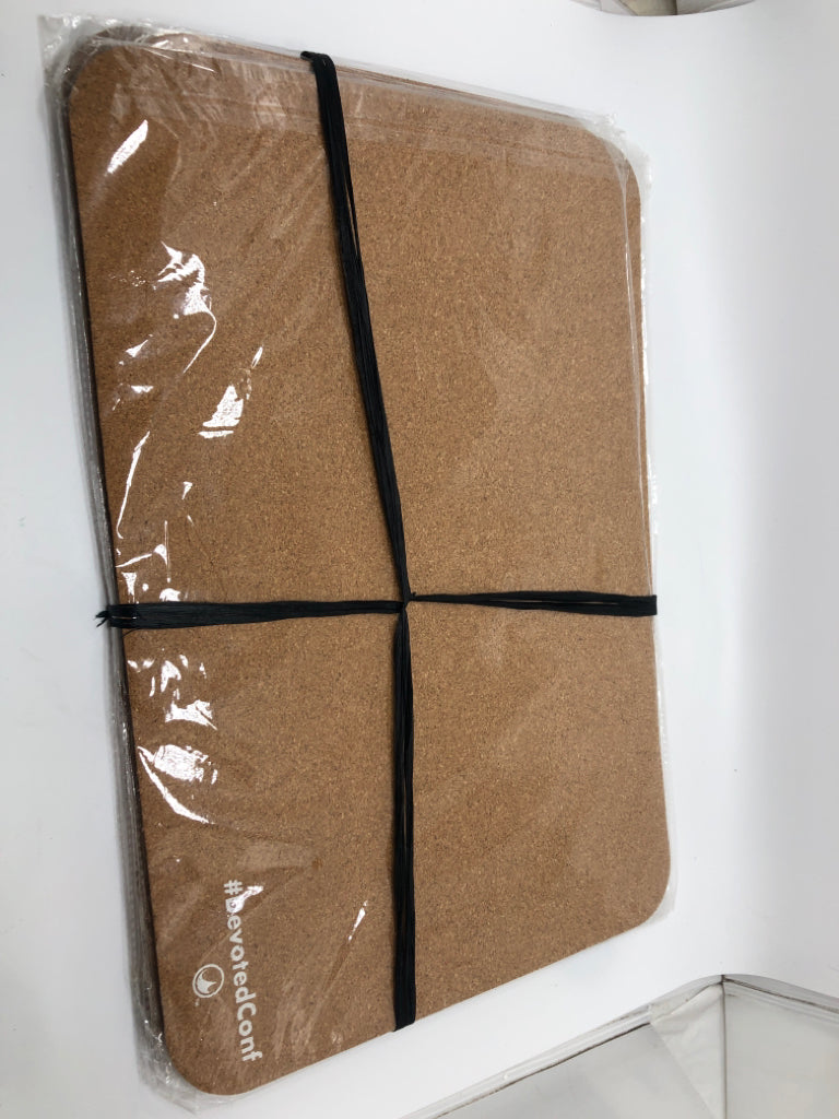 NIP 4PK YOU BELONG HERE CORK PLACEMATS.