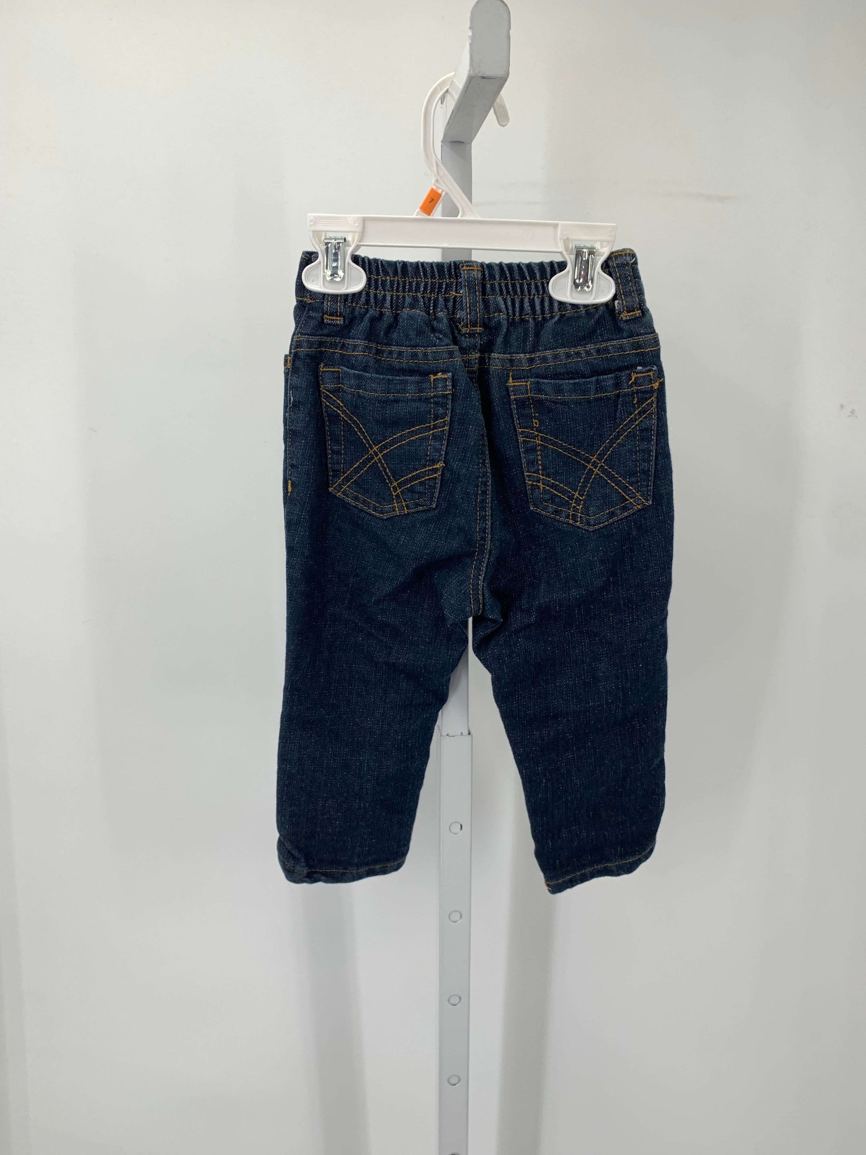 ELASTIC WAIST DENIM