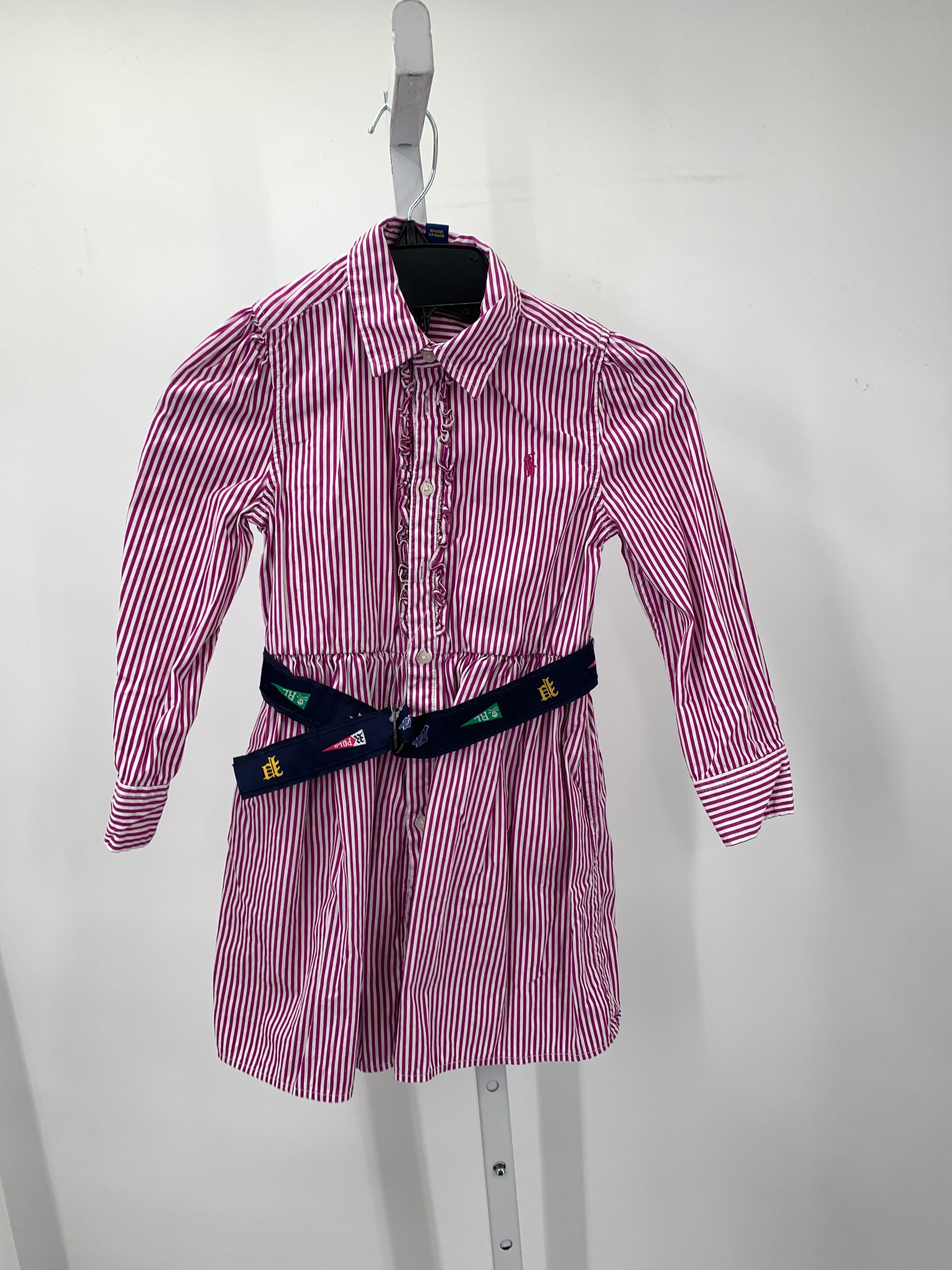 Ralph Lauren Size 5 Girls Long Sleeve Dress